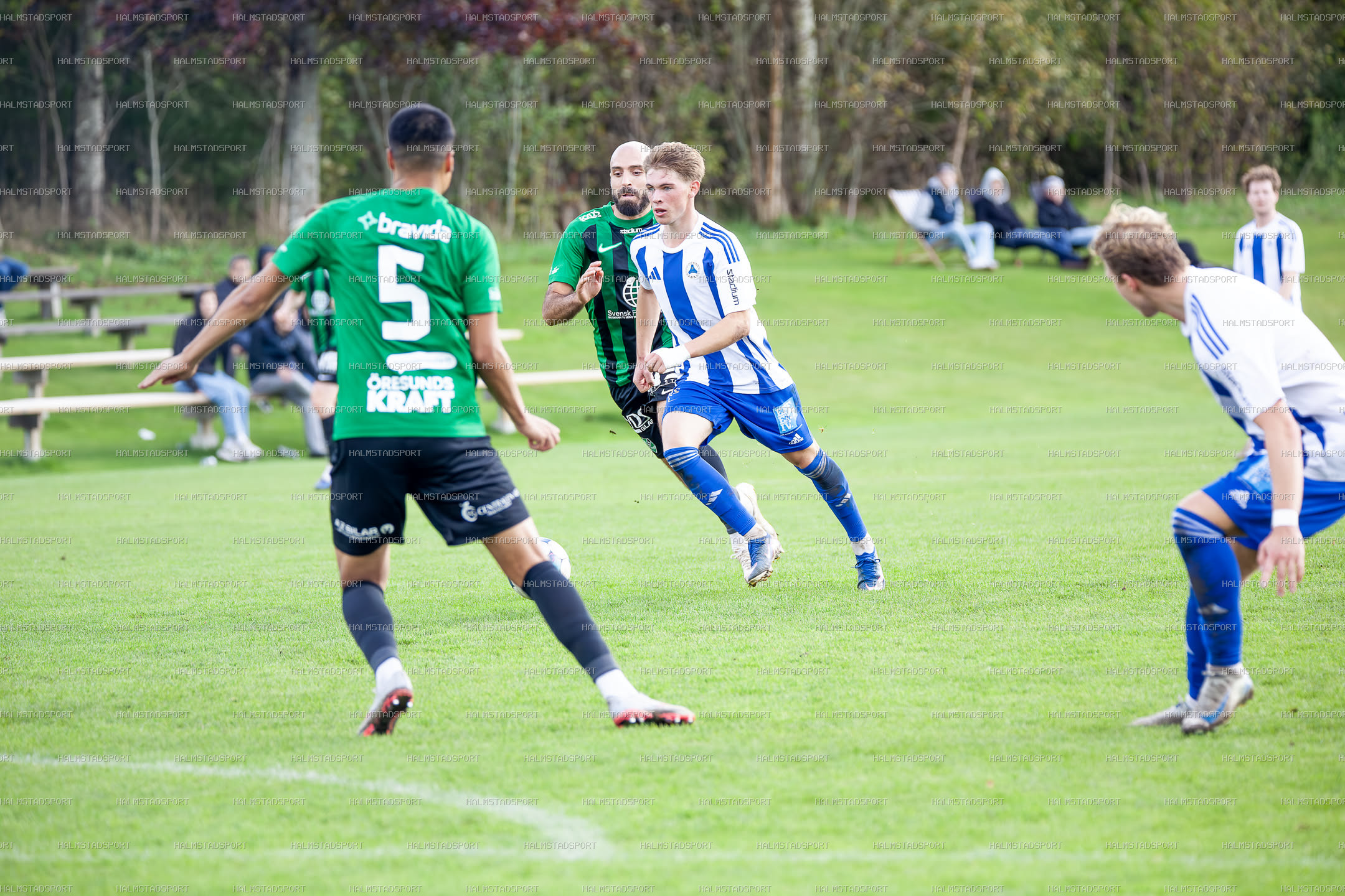 IF Centern - Högaborgs BK · Foto: Halmstadsport