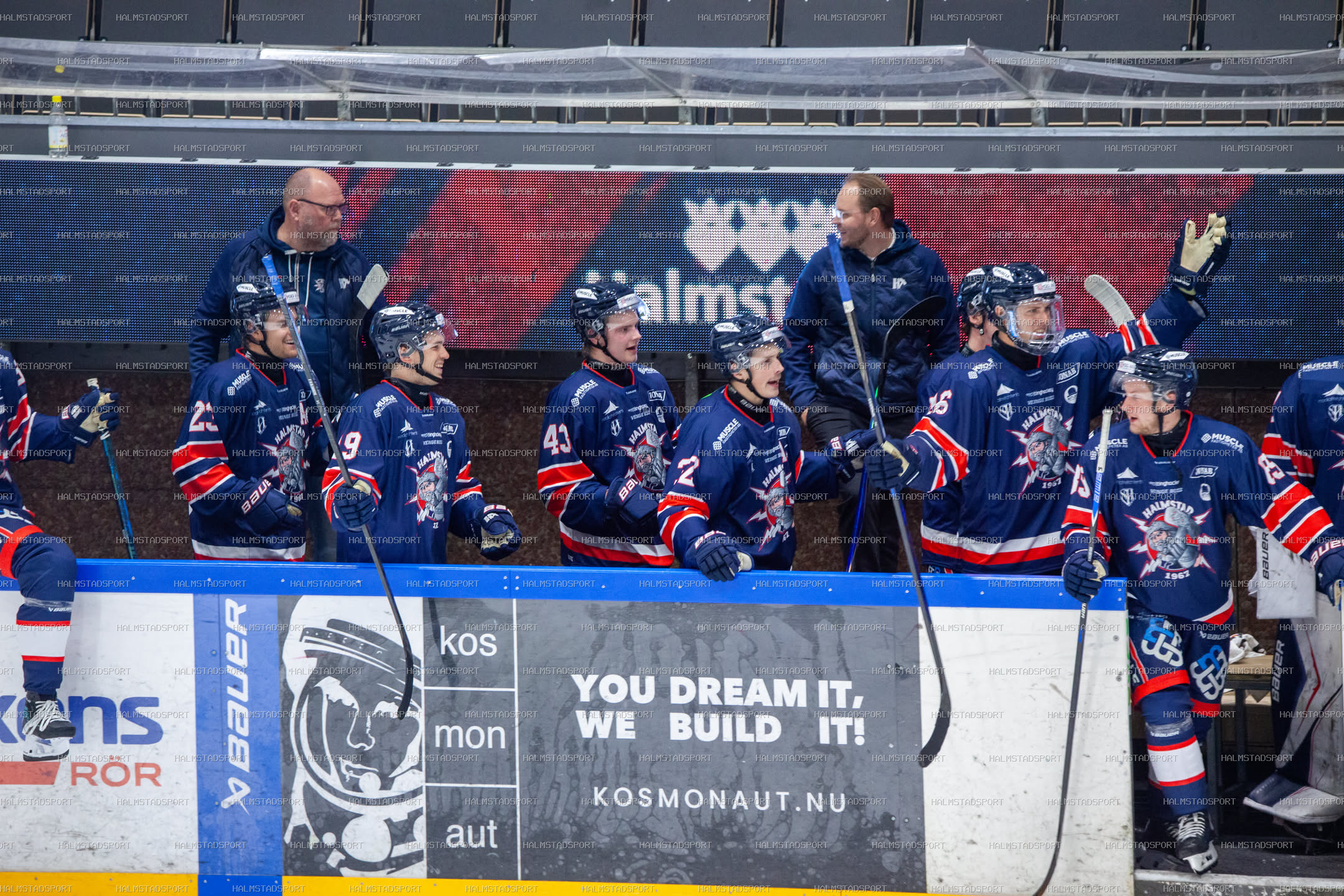 Halmstad Hammers - Västerviks IK · Foto: Halmstadsport