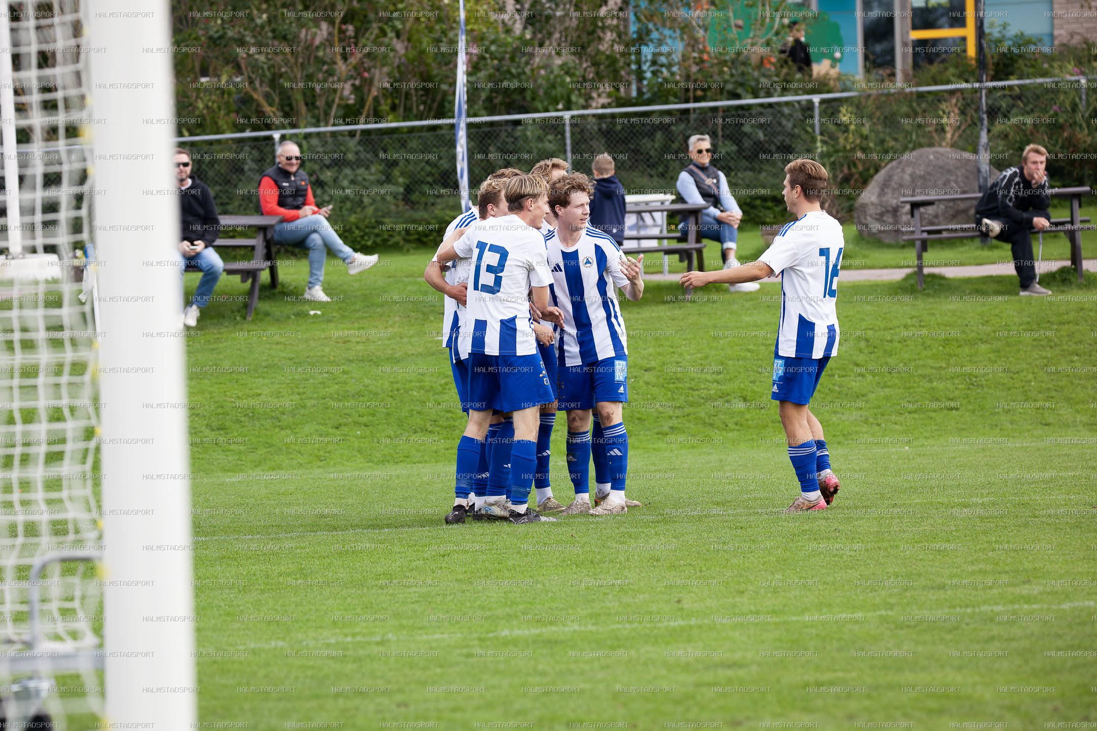 IF Centern - Högaborgs BK · Foto: Halmstadsport