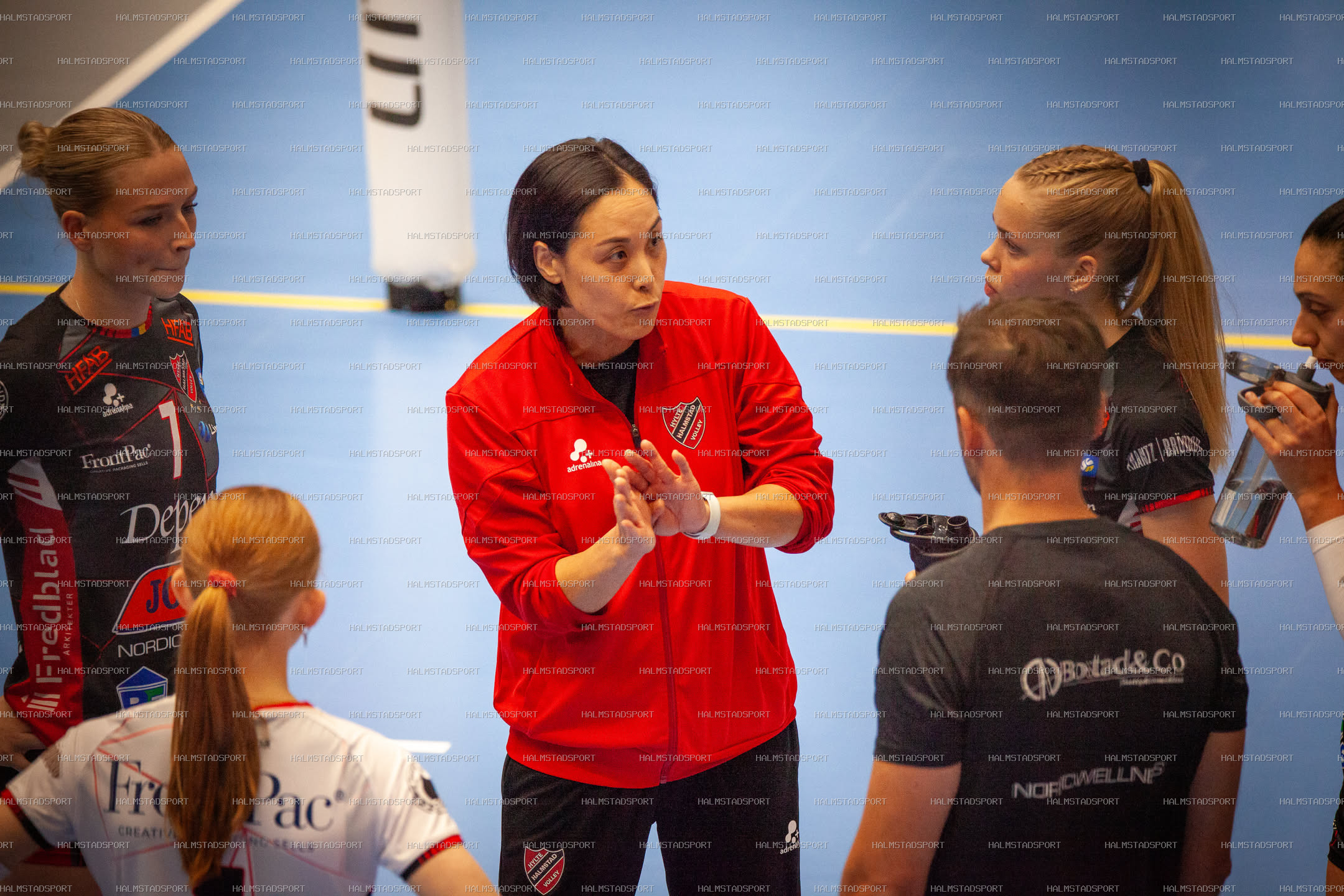 Hylte / Halmstad - Lunds VS Dam · Foto: Halmstadsport