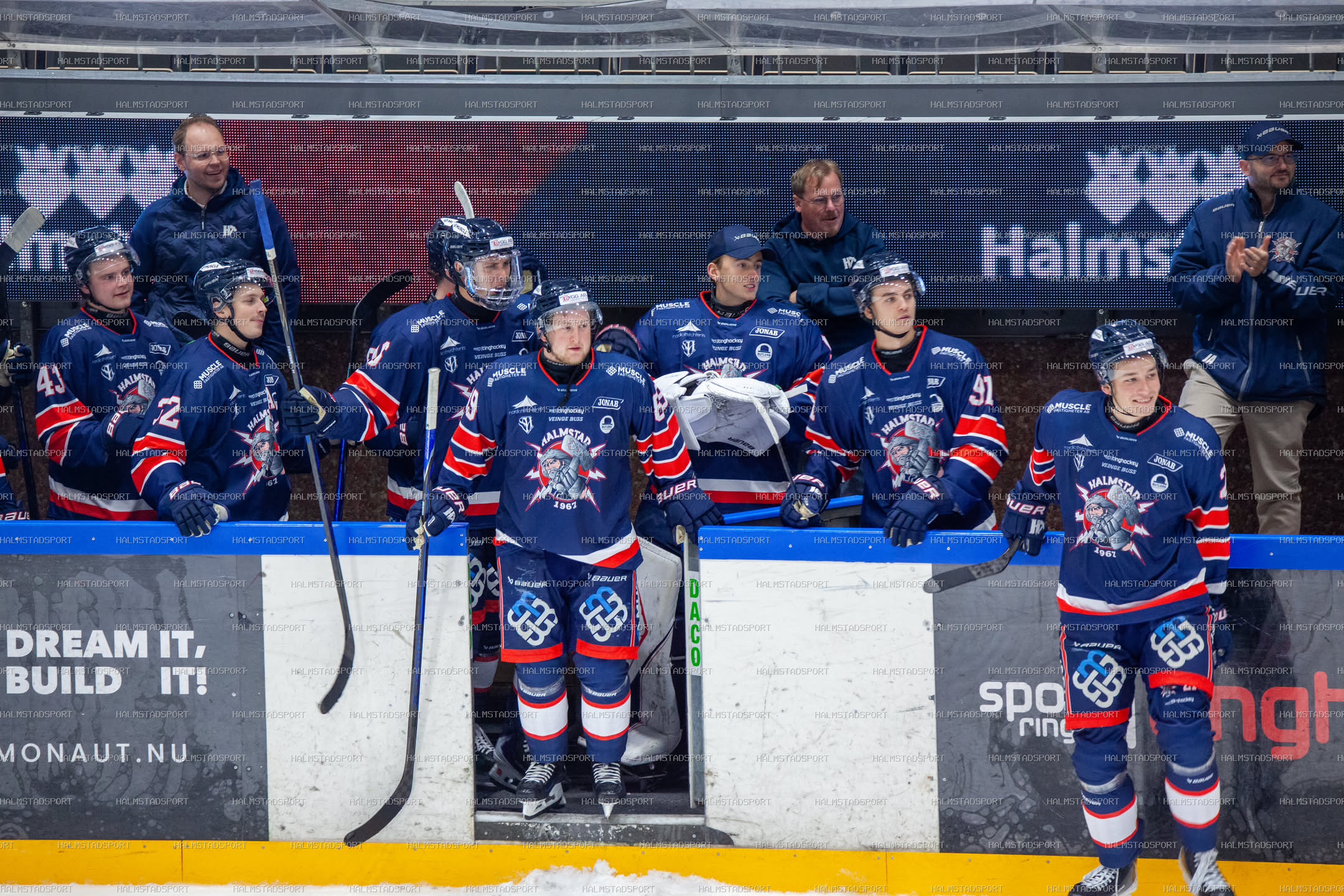 Halmstad Hammers - Västerviks IK · Foto: Halmstadsport
