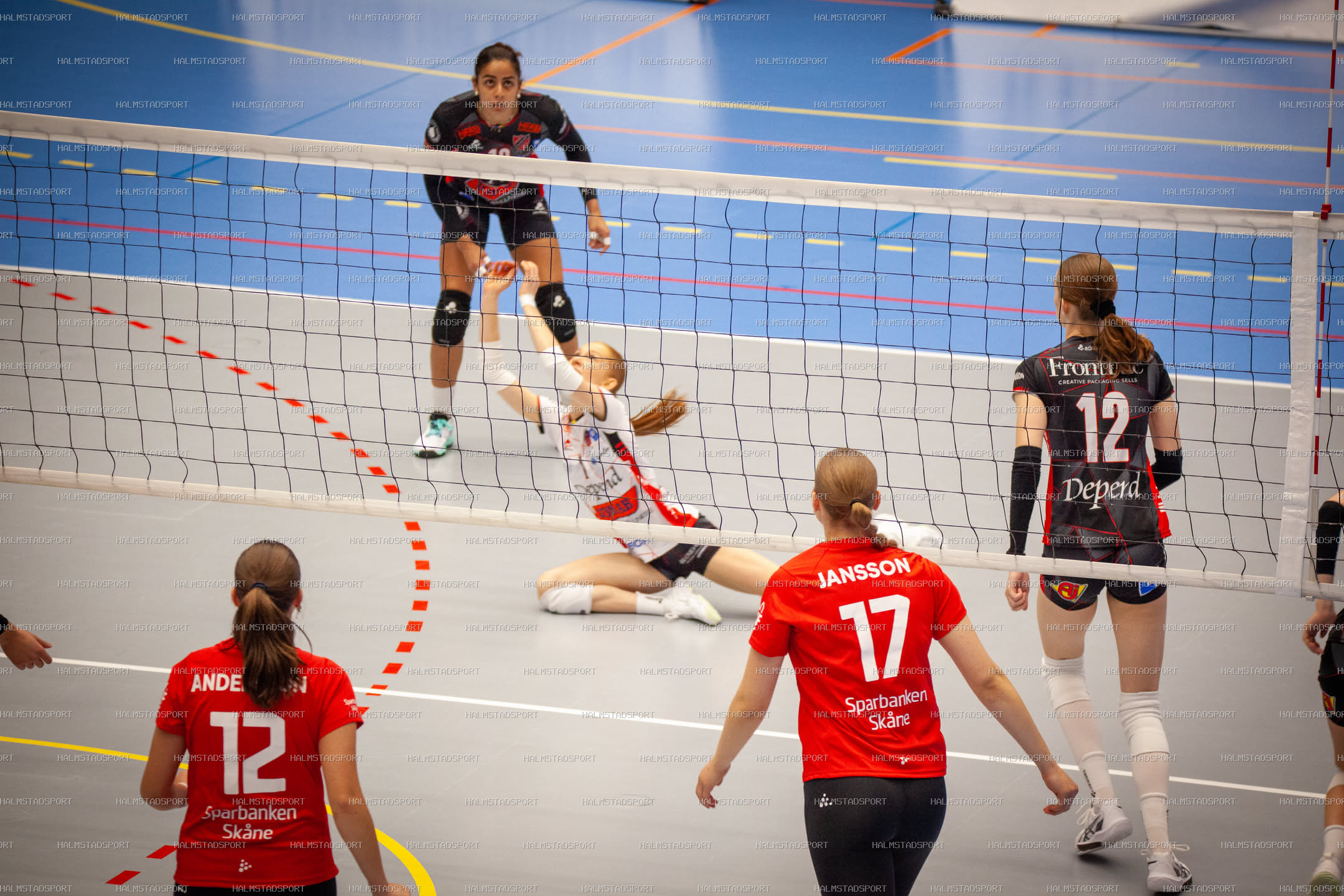 Hylte / Halmstad - Lunds VS Dam · Foto: Halmstadsport
