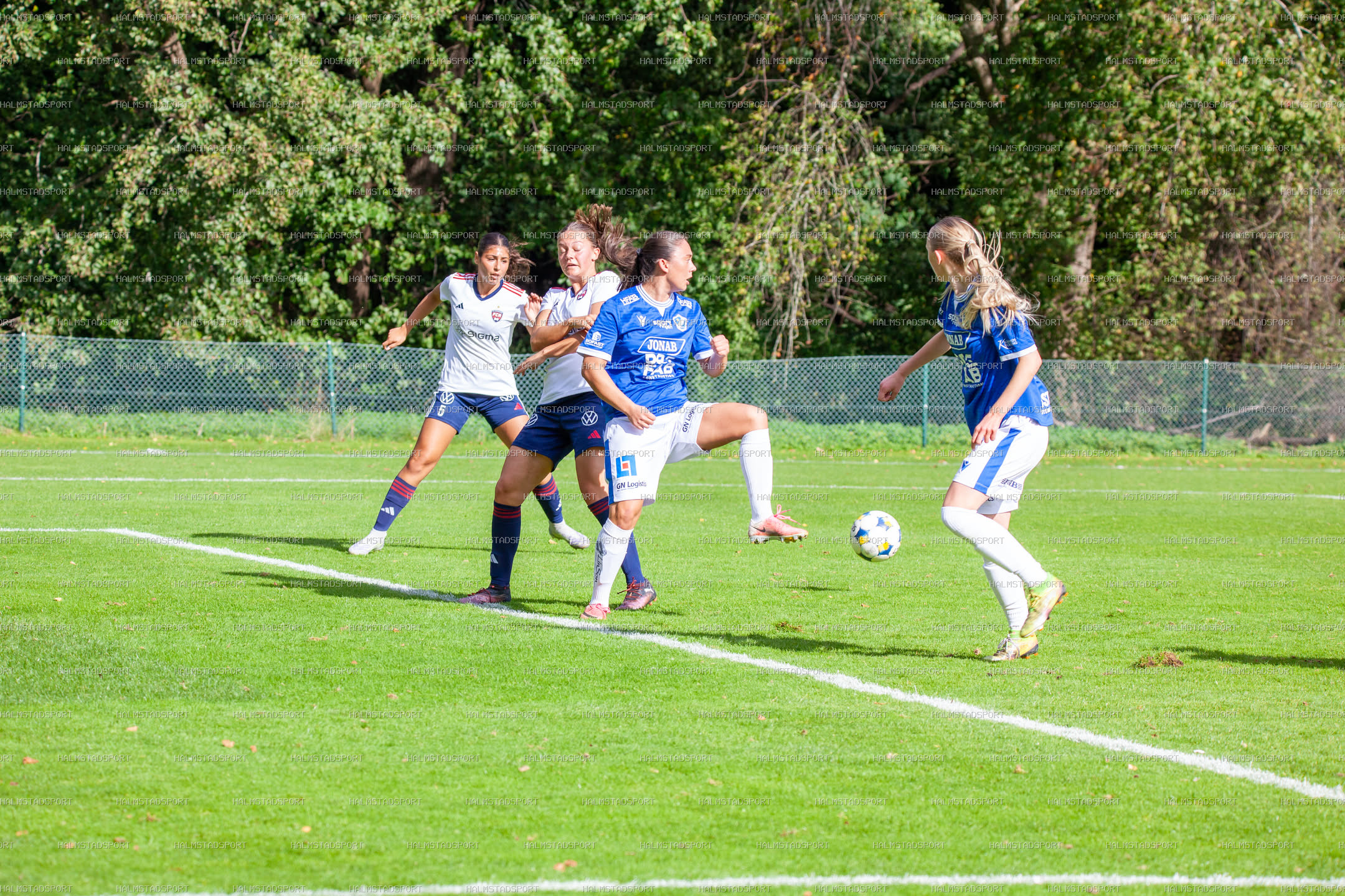 HBK - FC Rosengård · Foto: Halmstadsport