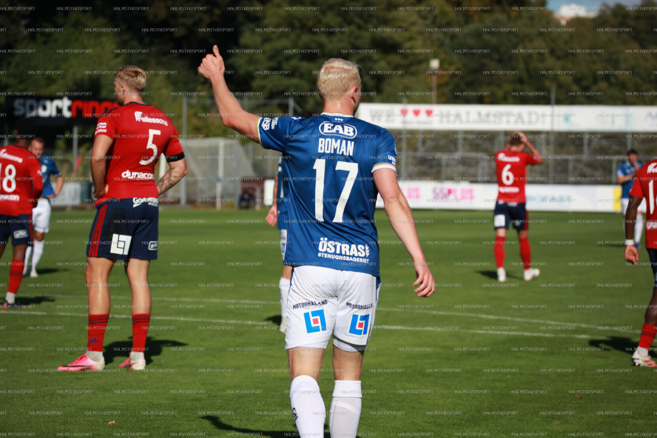 HBK - Östers IF · Foto: Halmstadsport