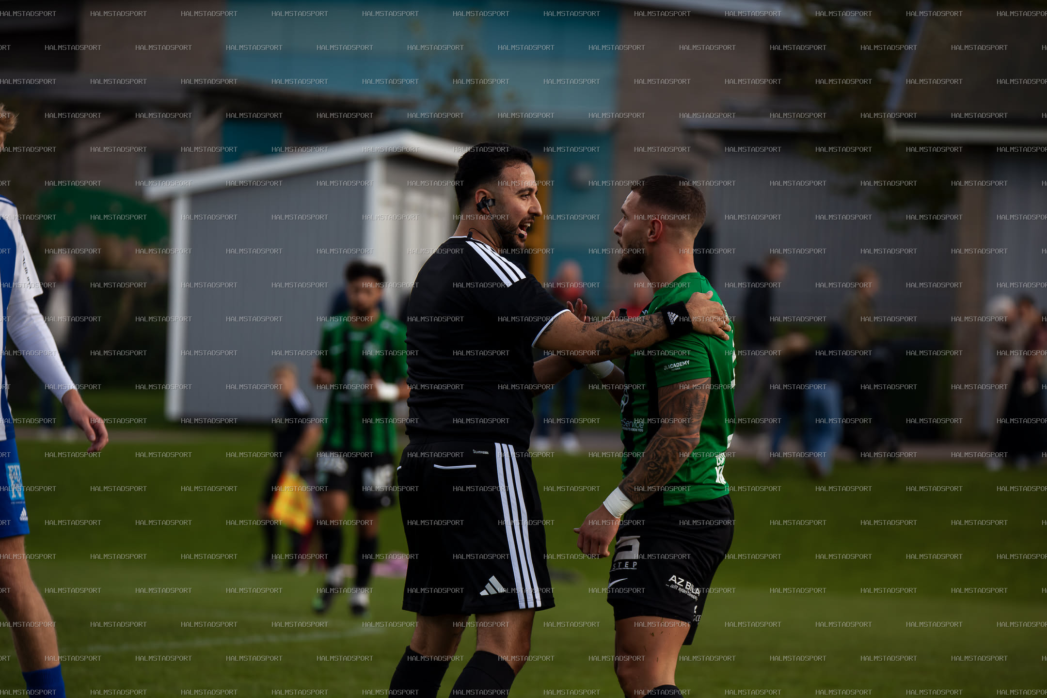 IF Centern - Högaborgs BK · Foto: Halmstadsport