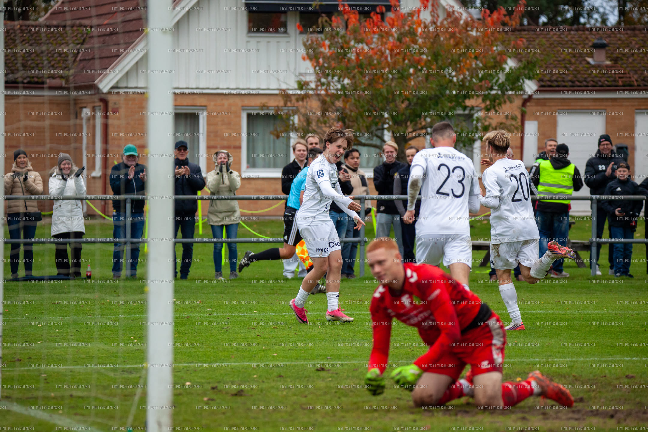 Laholms FK - BK Olympic · Foto: Halmstadsport