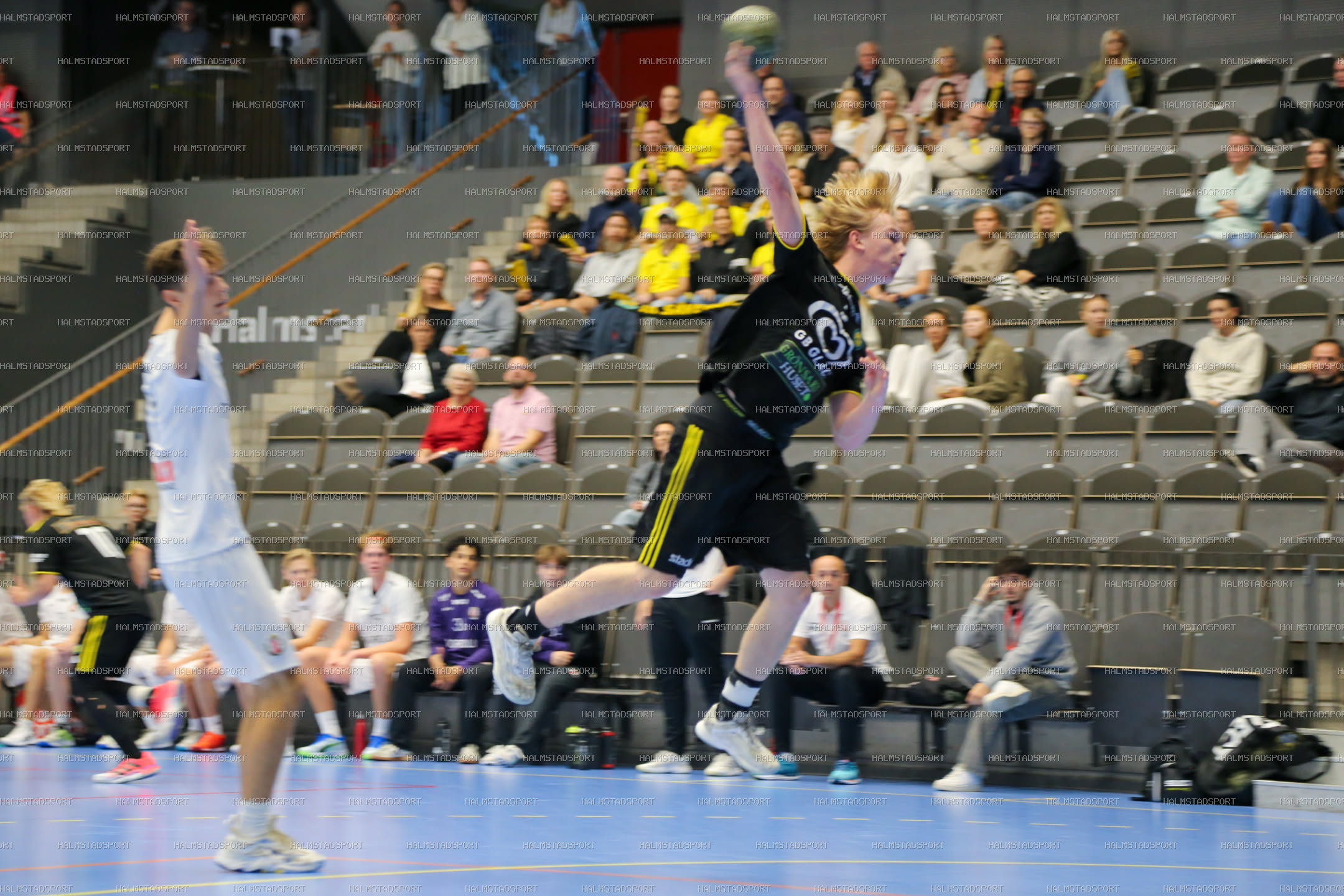 HK Drott - IK Sävehof · Foto: Halmstadsport