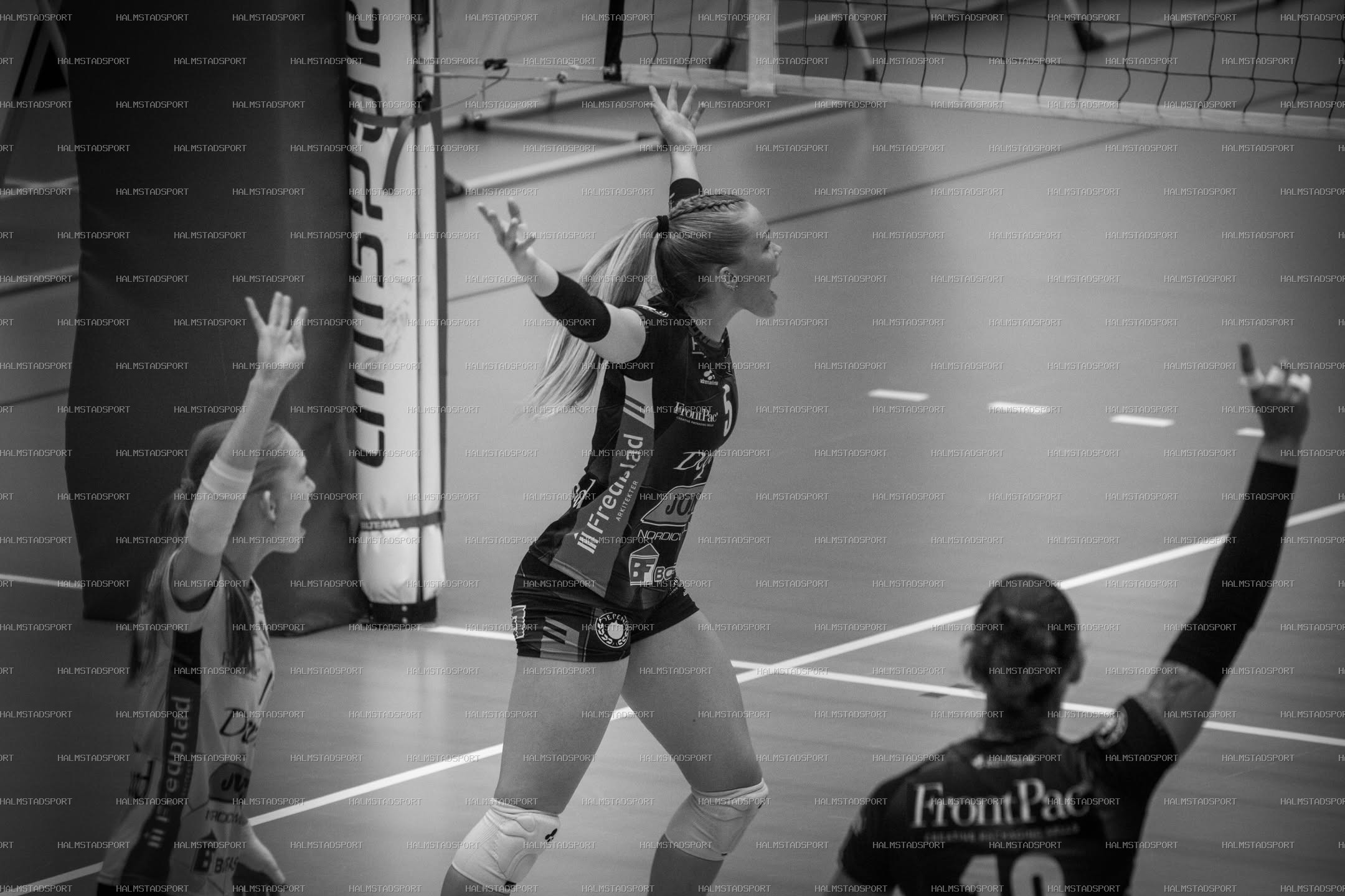 Hylte / Halmstad - Lunds VS Dam · Foto: Halmstadsport