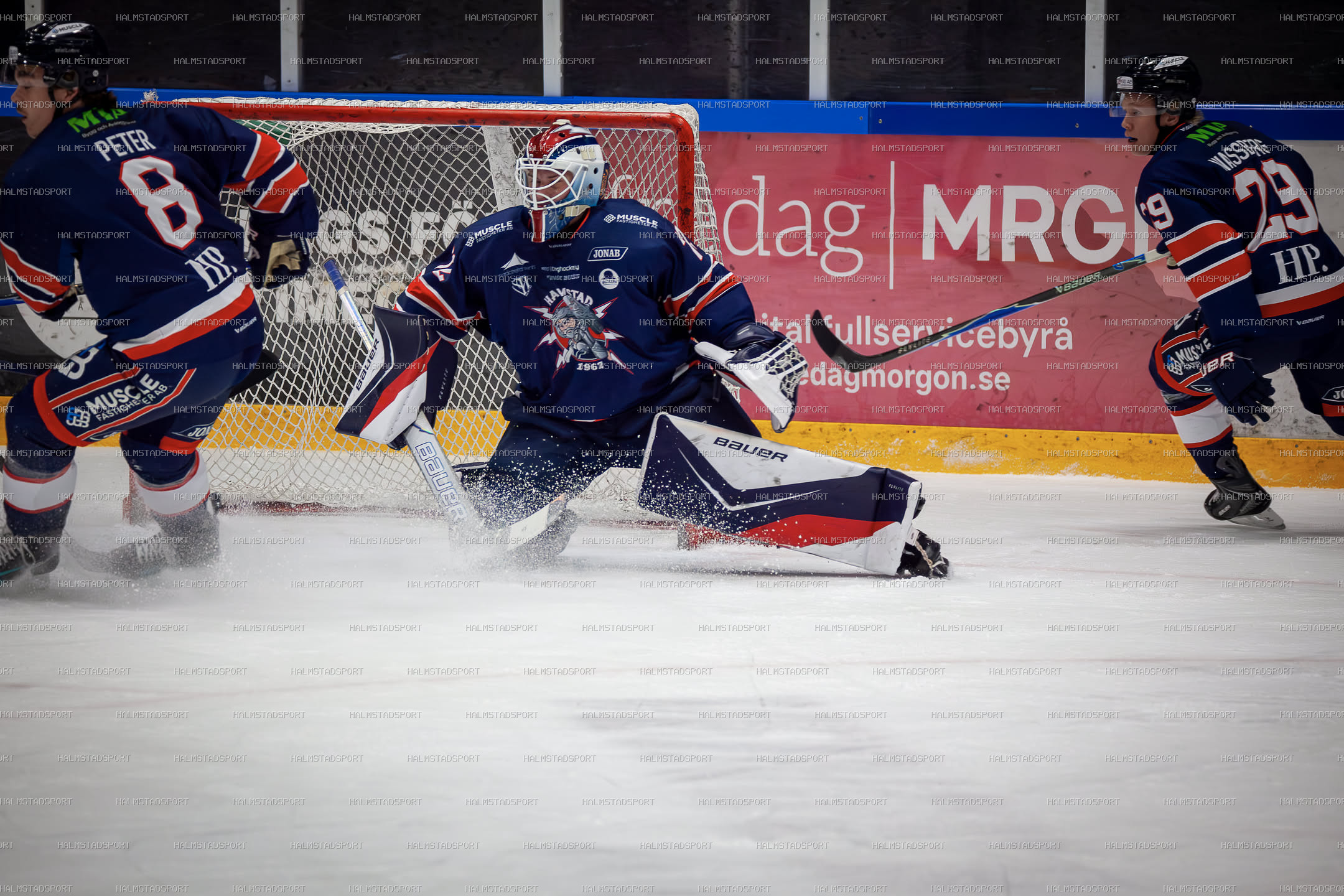 Halmstad Hammers - Mjölby HC · Foto: Halmstadsport
