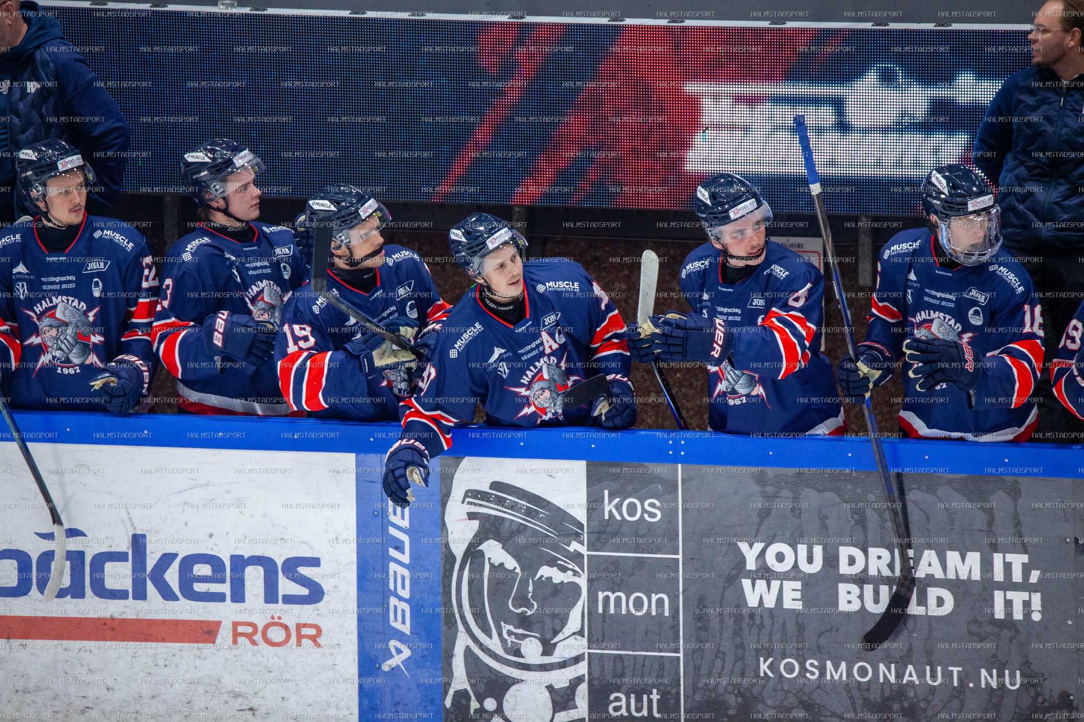 Halmstad Hammers - Västerviks IK · Foto: Halmstadsport