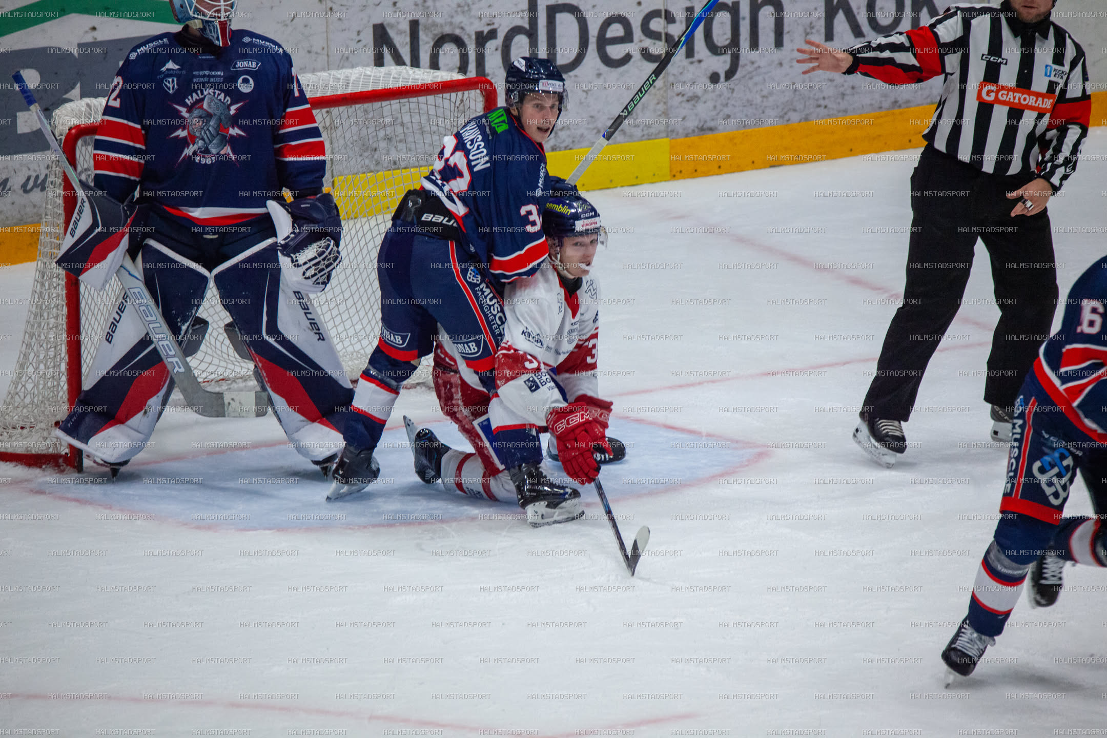 Halmstad Hammers - Västerviks IK · Foto: Halmstadsport