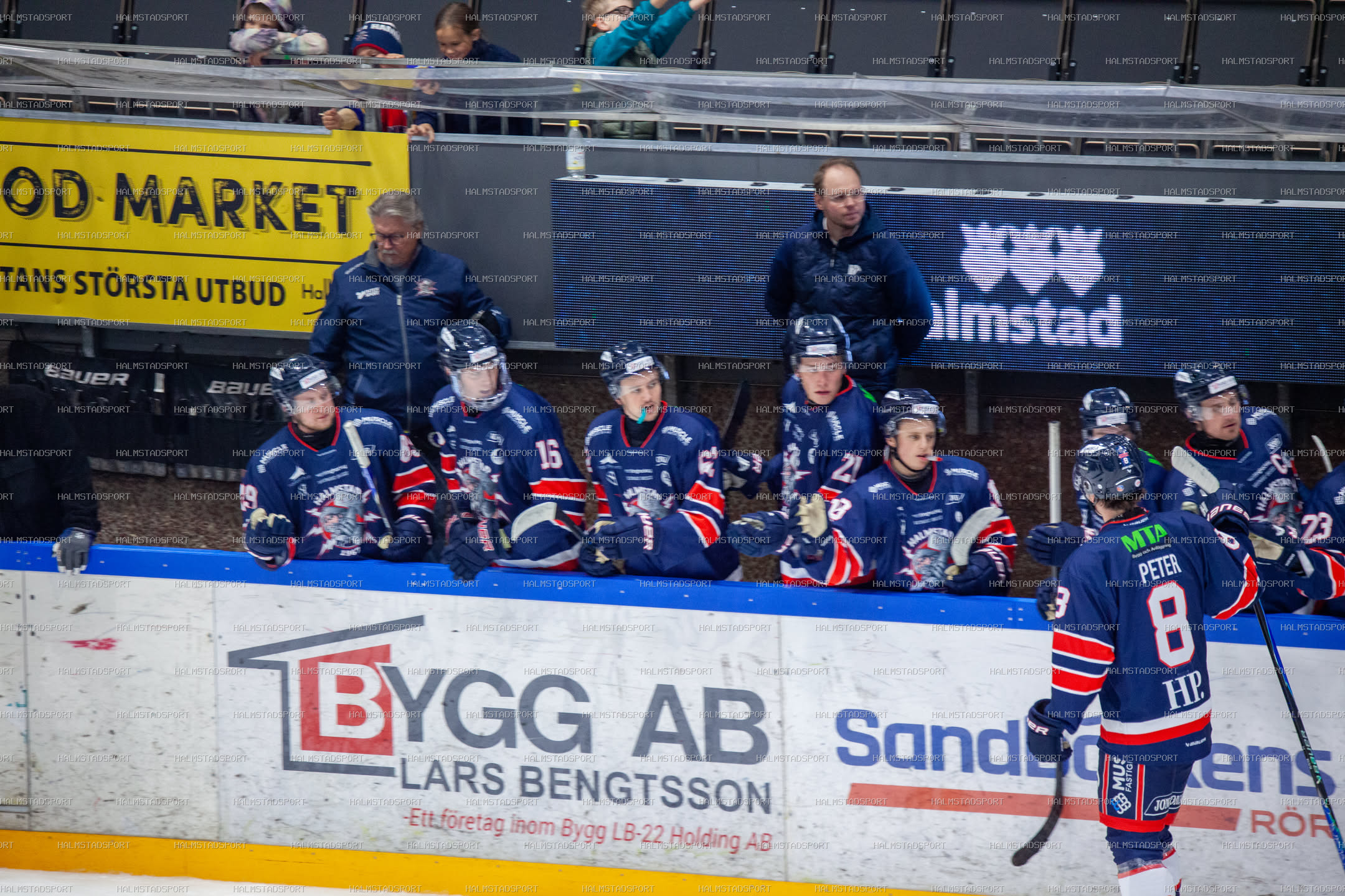 Halmstad Hammers - Västerviks IK · Foto: Halmstadsport