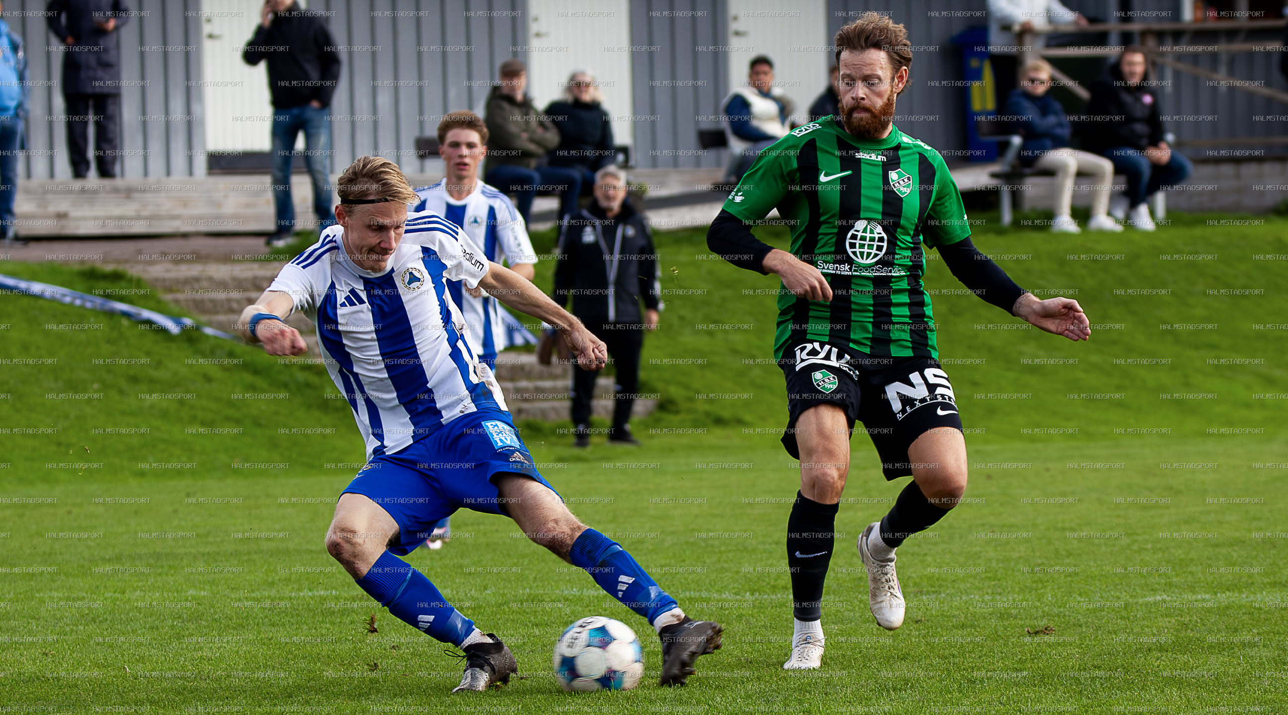 IF Centern - Högaborgs BK · Foto: Halmstadsport