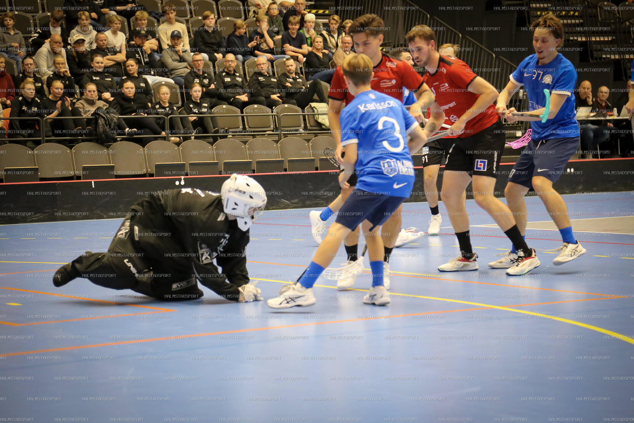 Halmstad Innebandy - Vinberg IBS · Foto: Halmstadsport