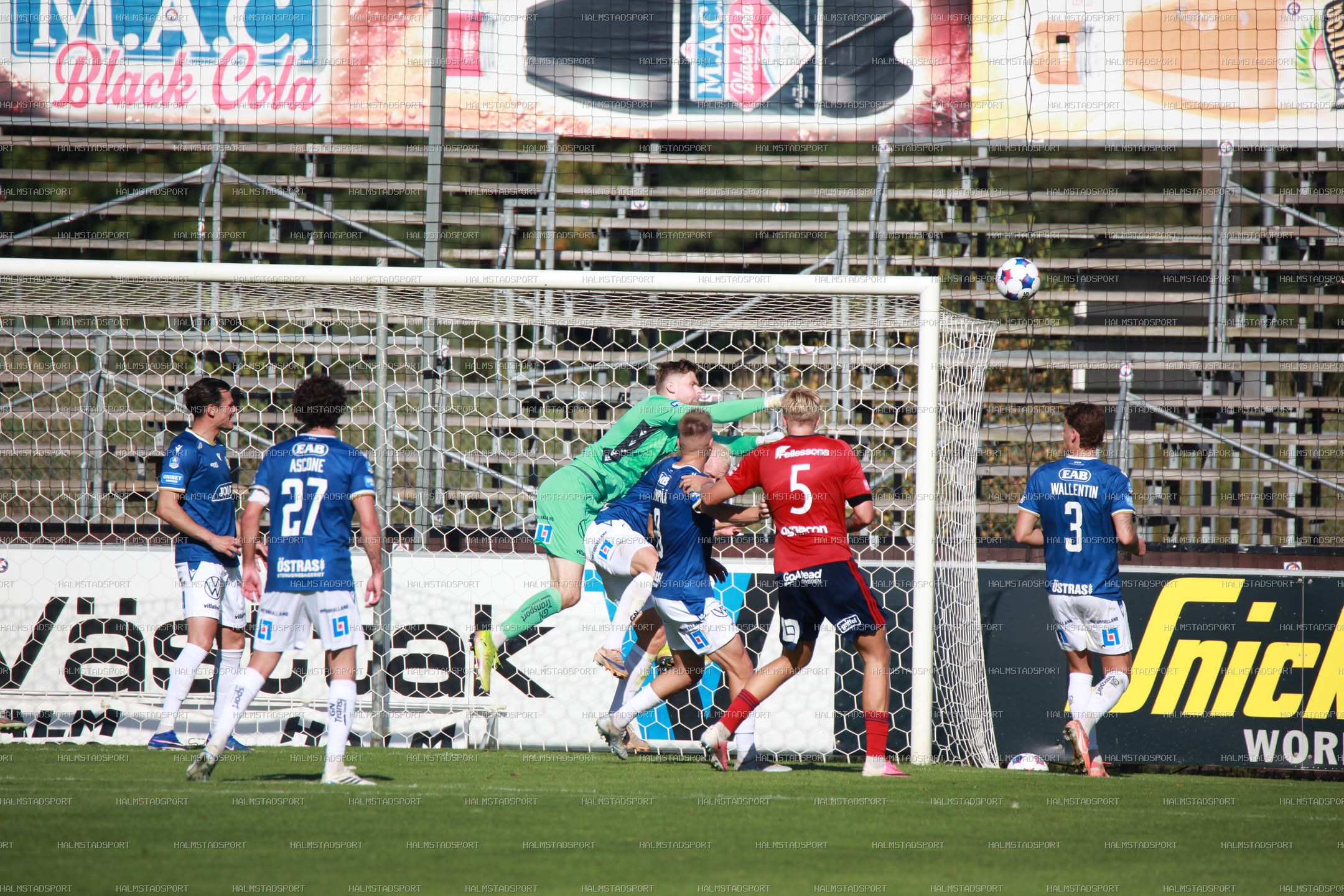 HBK - Östers IF · Foto: Halmstadsport