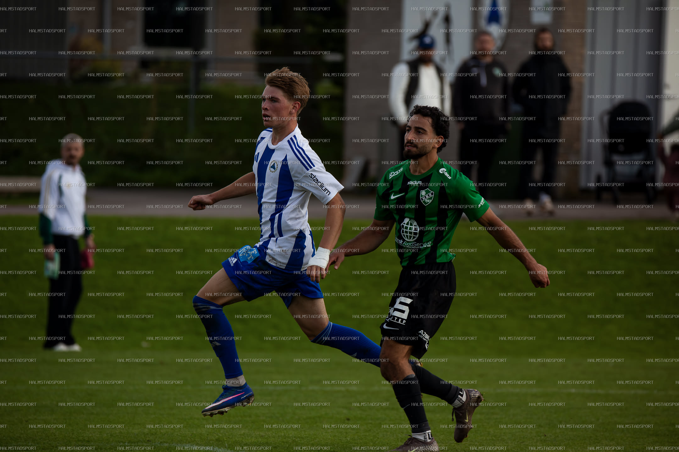 IF Centern - Högaborgs BK · Foto: Halmstadsport