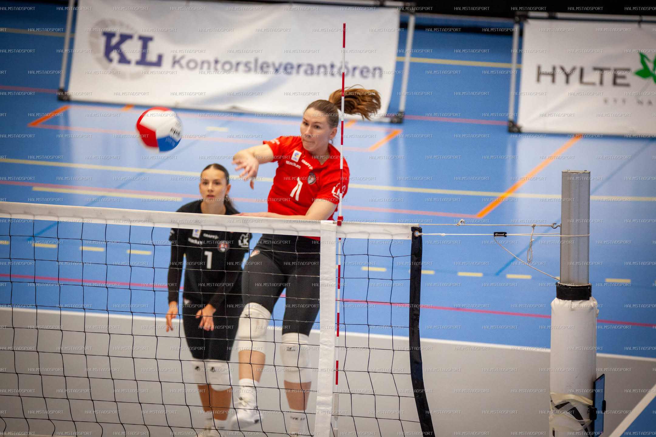 Hylte / Halmstad - Lunds VS Dam · Foto: Halmstadsport