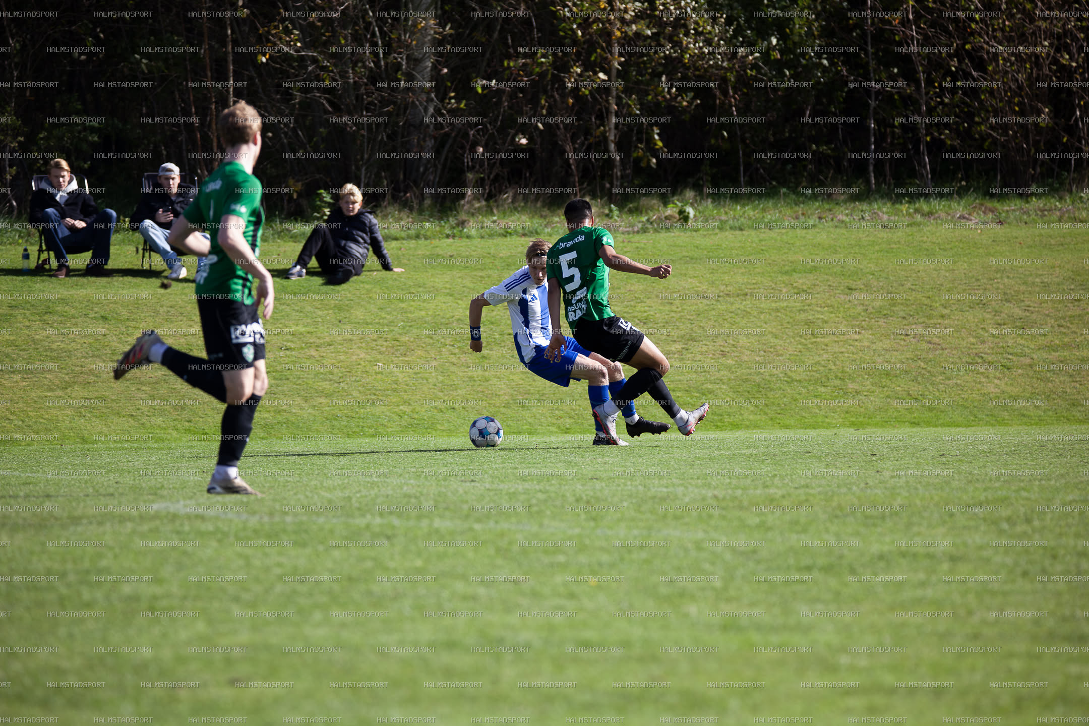 IF Centern - Högaborgs BK · Foto: Halmstadsport