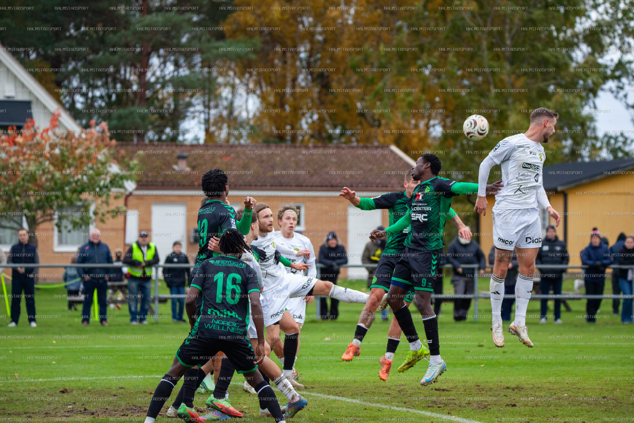 Laholms FK - BK Olympic · Foto: Halmstadsport