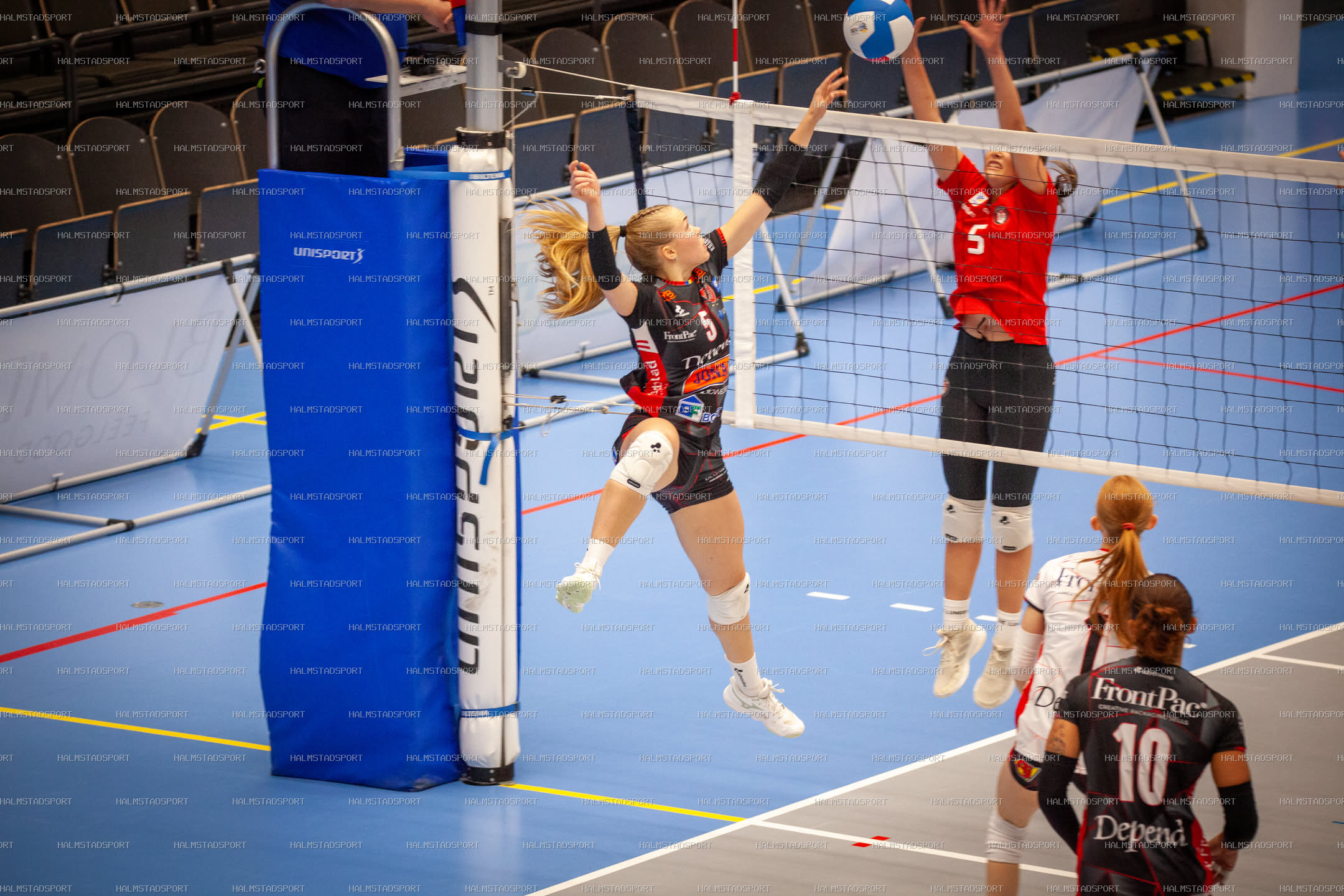 Hylte / Halmstad - Lunds VS Dam · Foto: Halmstadsport