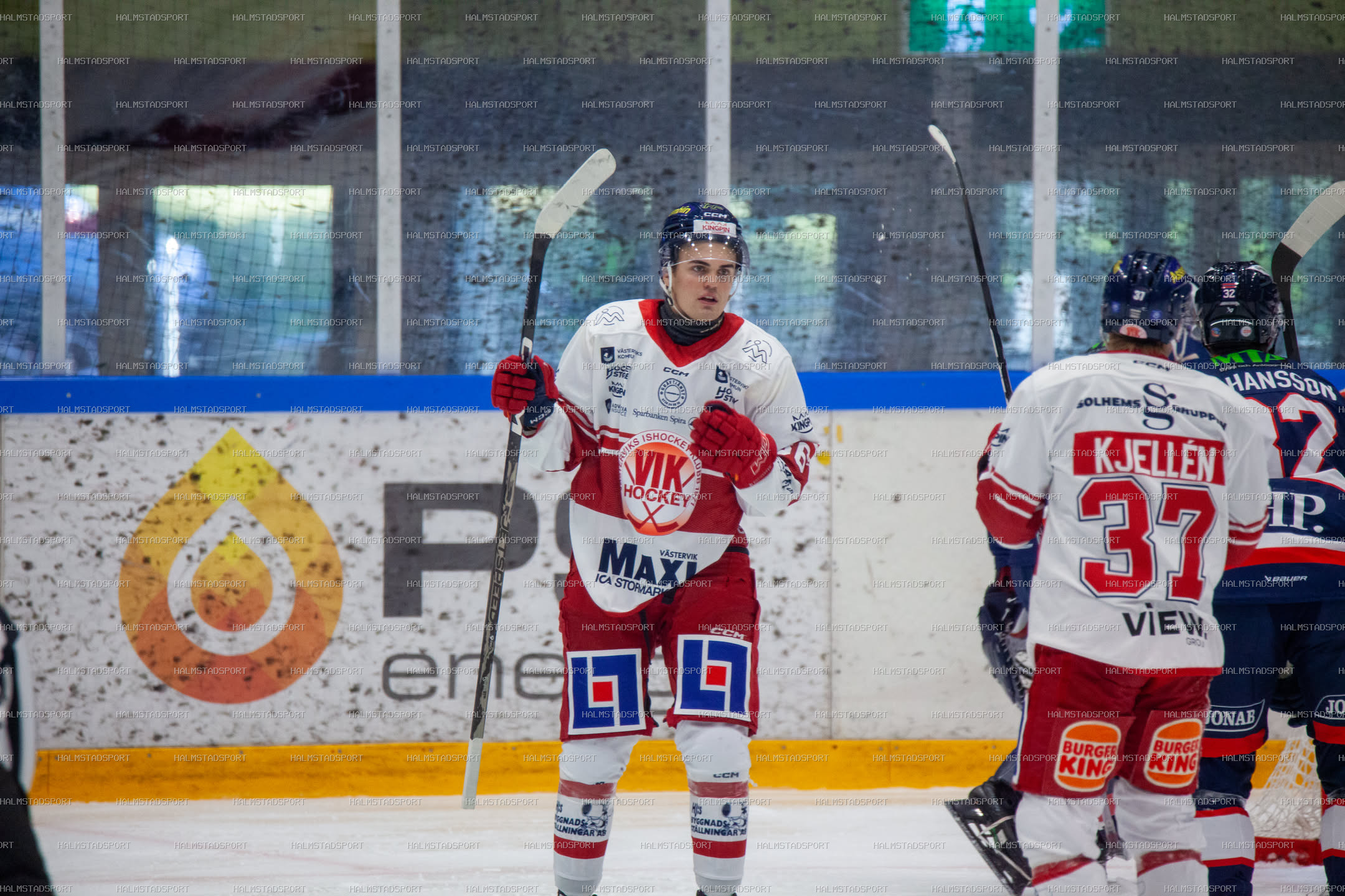 Halmstad Hammers - Västerviks IK · Foto: Halmstadsport