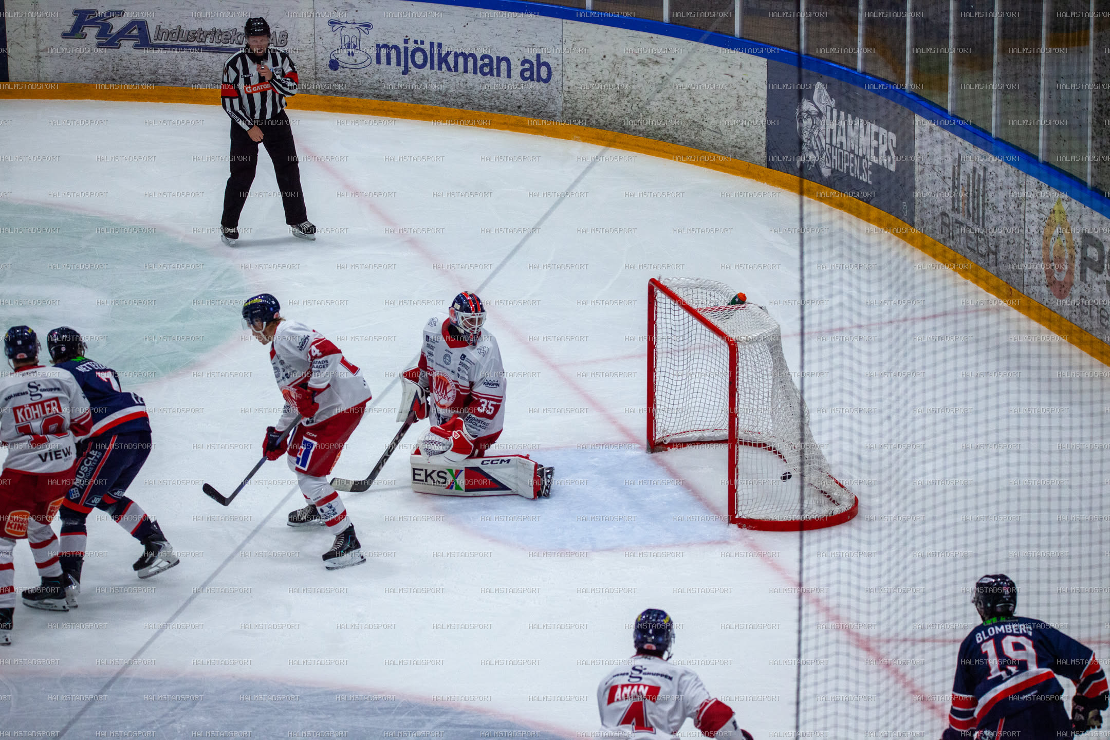 Halmstad Hammers - Västerviks IK · Foto: Halmstadsport