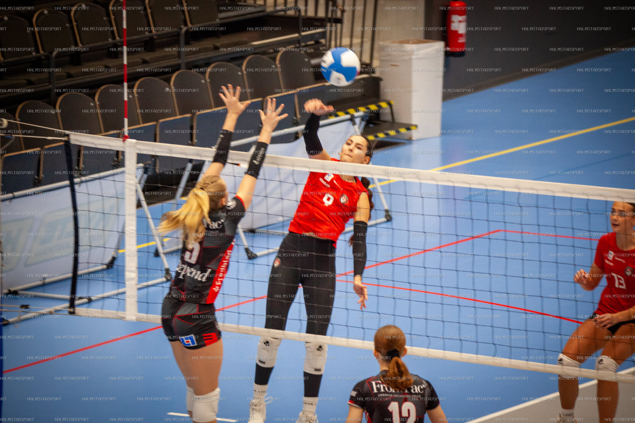 Hylte / Halmstad - Lunds VS Dam · Foto: Halmstadsport