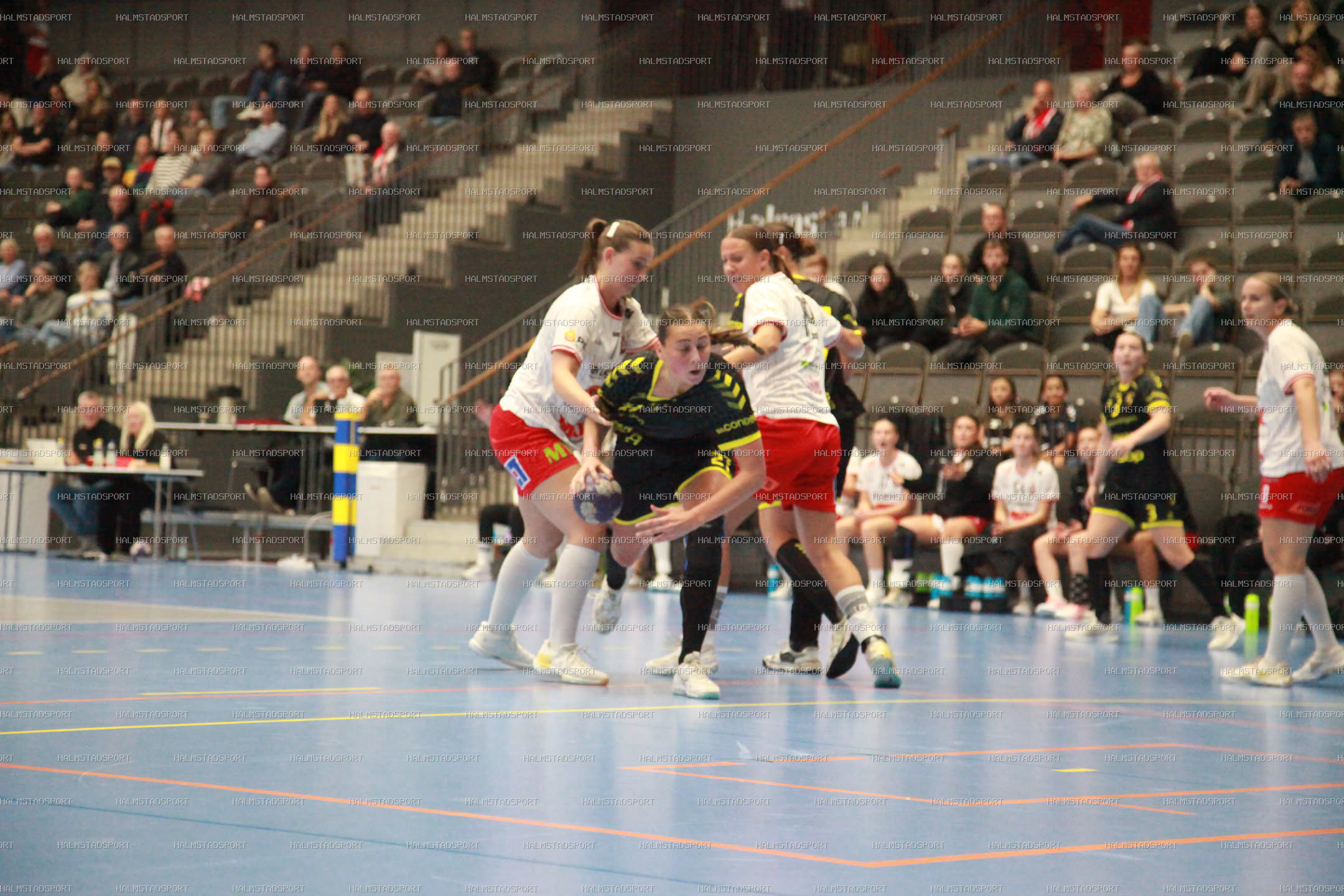HK Drott - Kärra HF · Foto: Halmstadsport