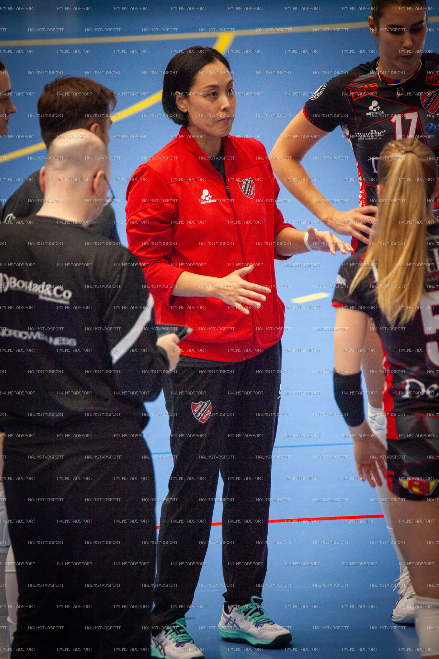 Hylte / Halmstad - Lunds VS Dam · Foto: Halmstadsport