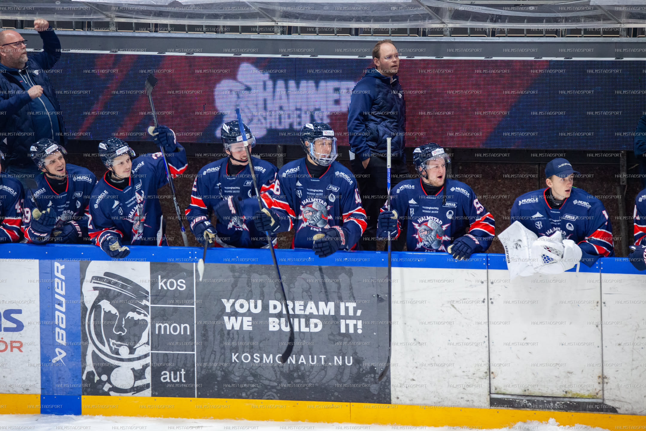 Halmstad Hammers - Västerviks IK · Foto: Halmstadsport