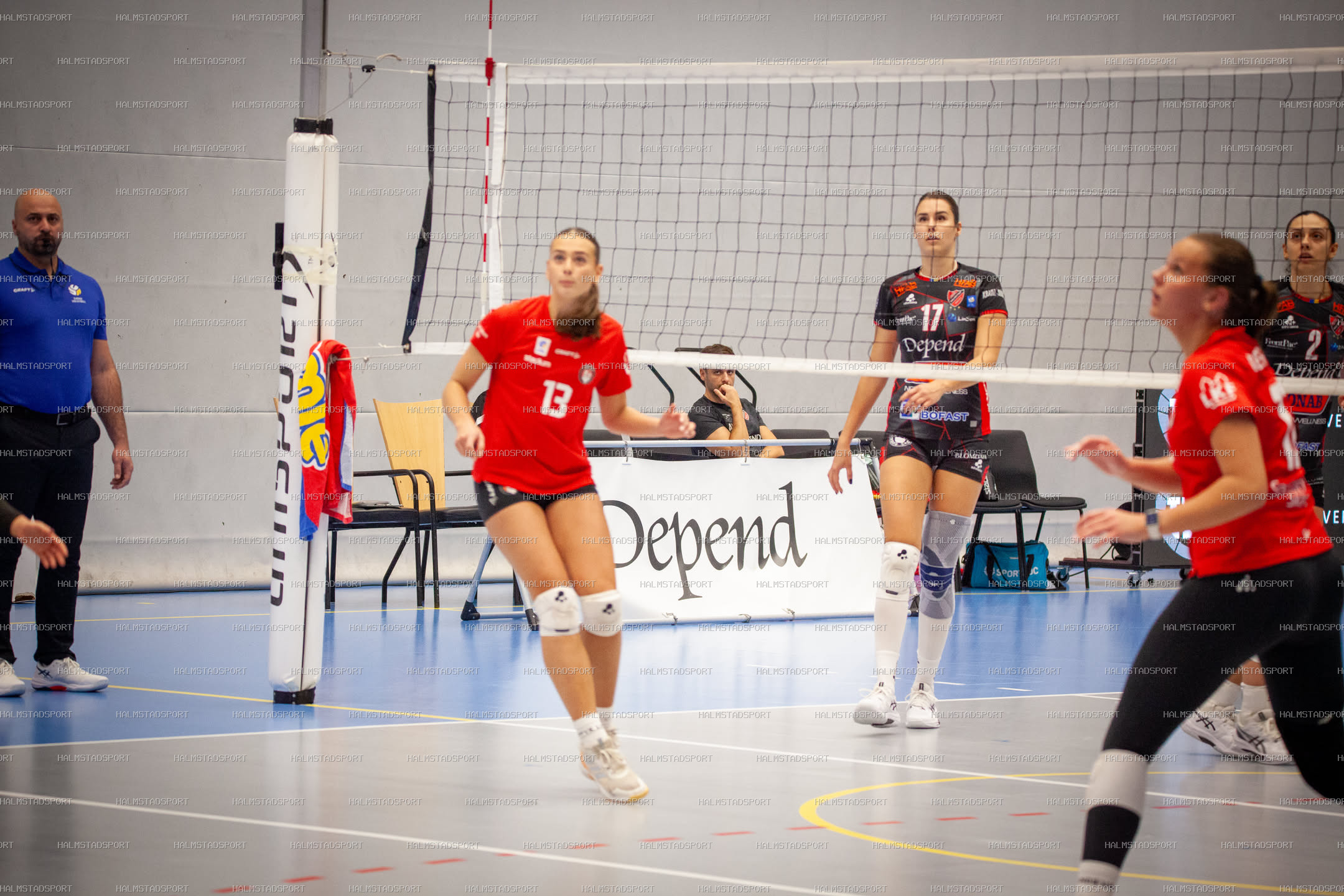 Hylte / Halmstad - Lunds VS Dam · Foto: Halmstadsport