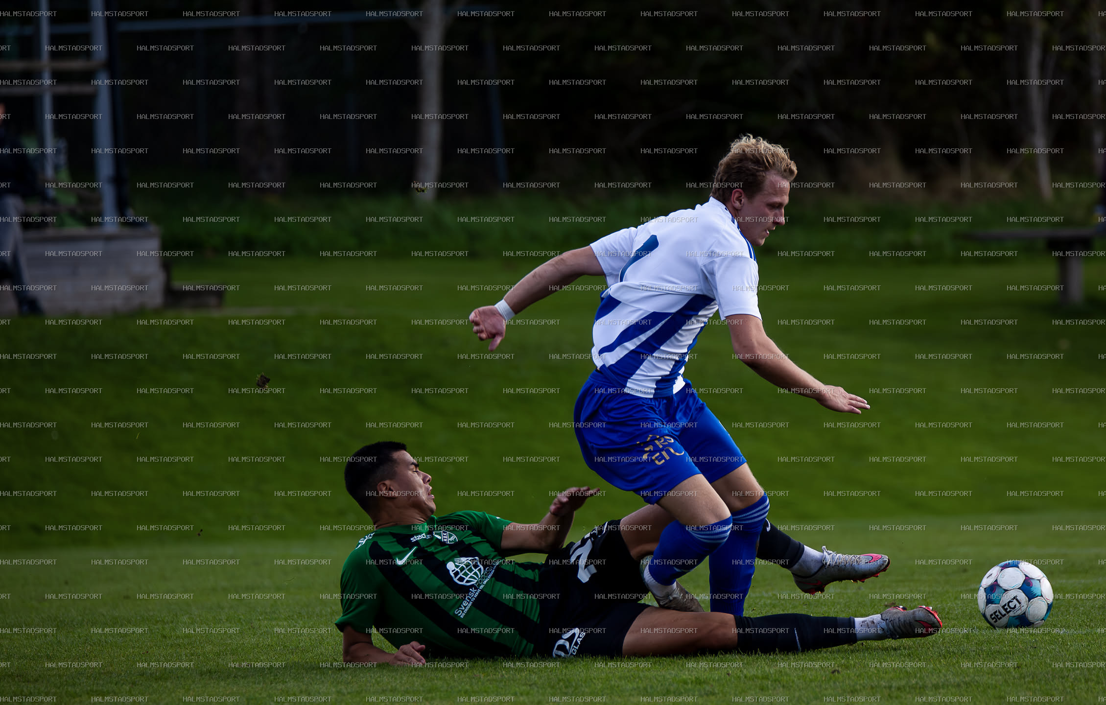 IF Centern - Högaborgs BK · Foto: Halmstadsport