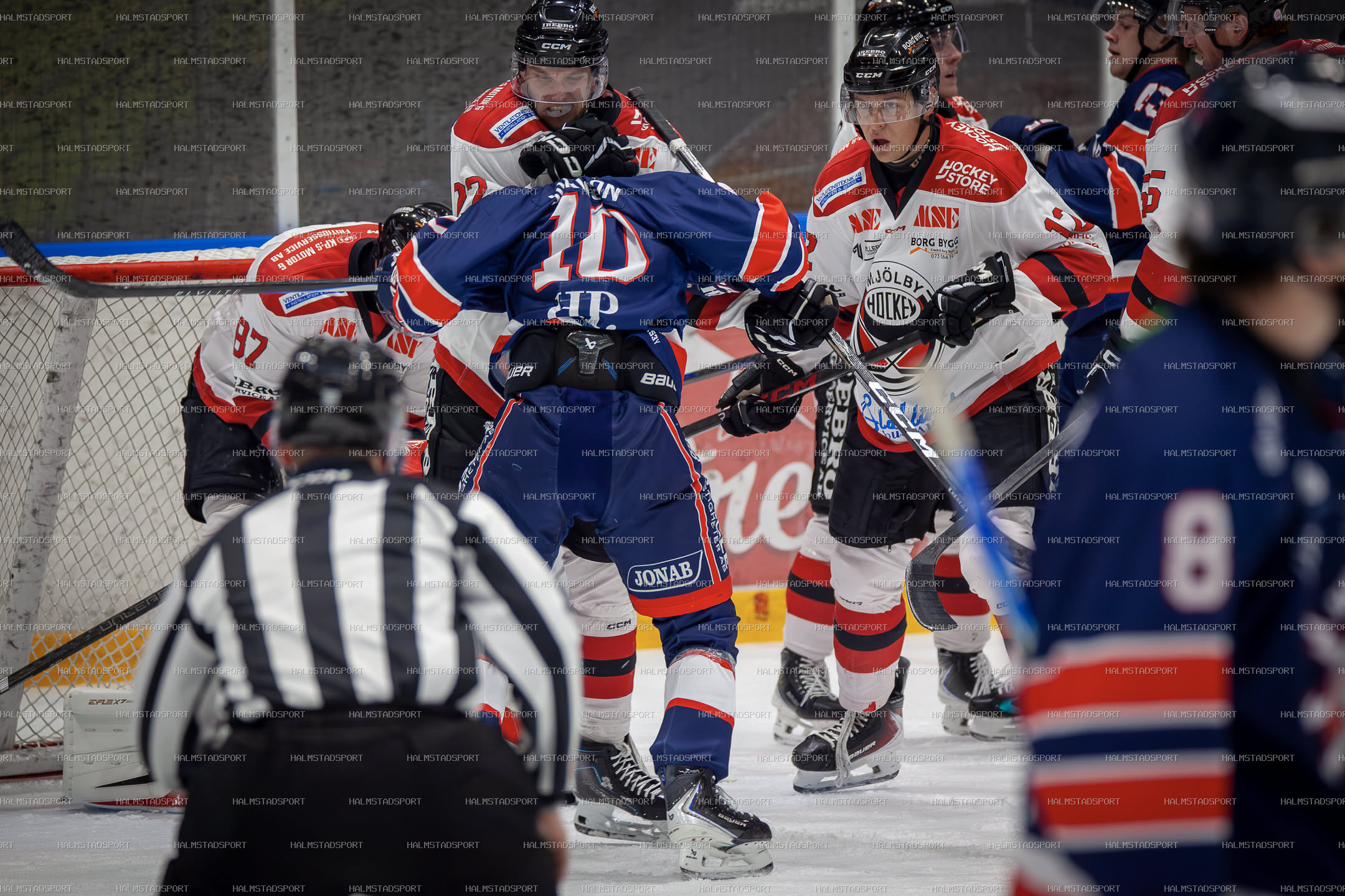 Halmstad Hammers - Mjölby HC · Foto: Halmstadsport
