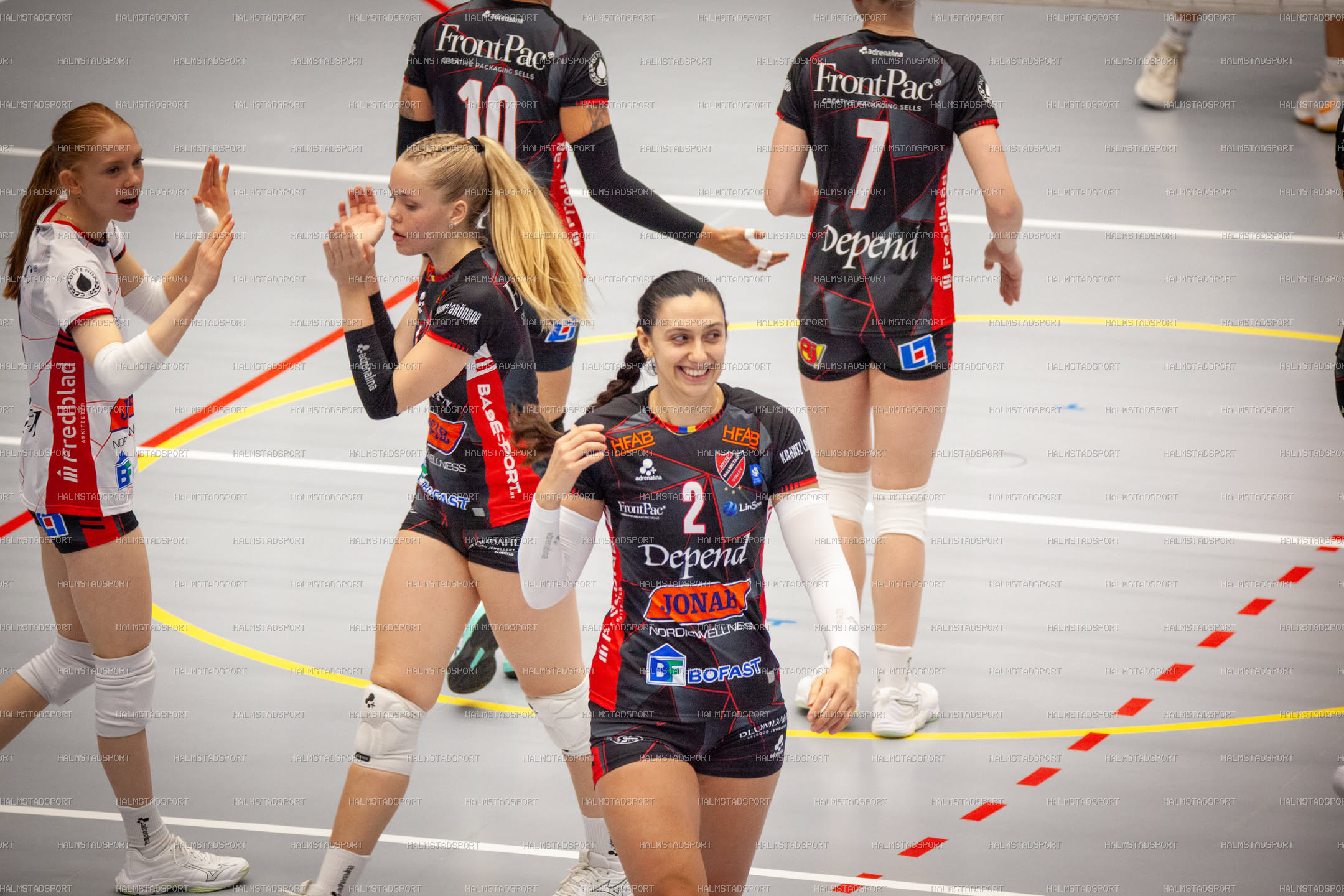 Hylte / Halmstad - Lunds VS Dam · Foto: Halmstadsport