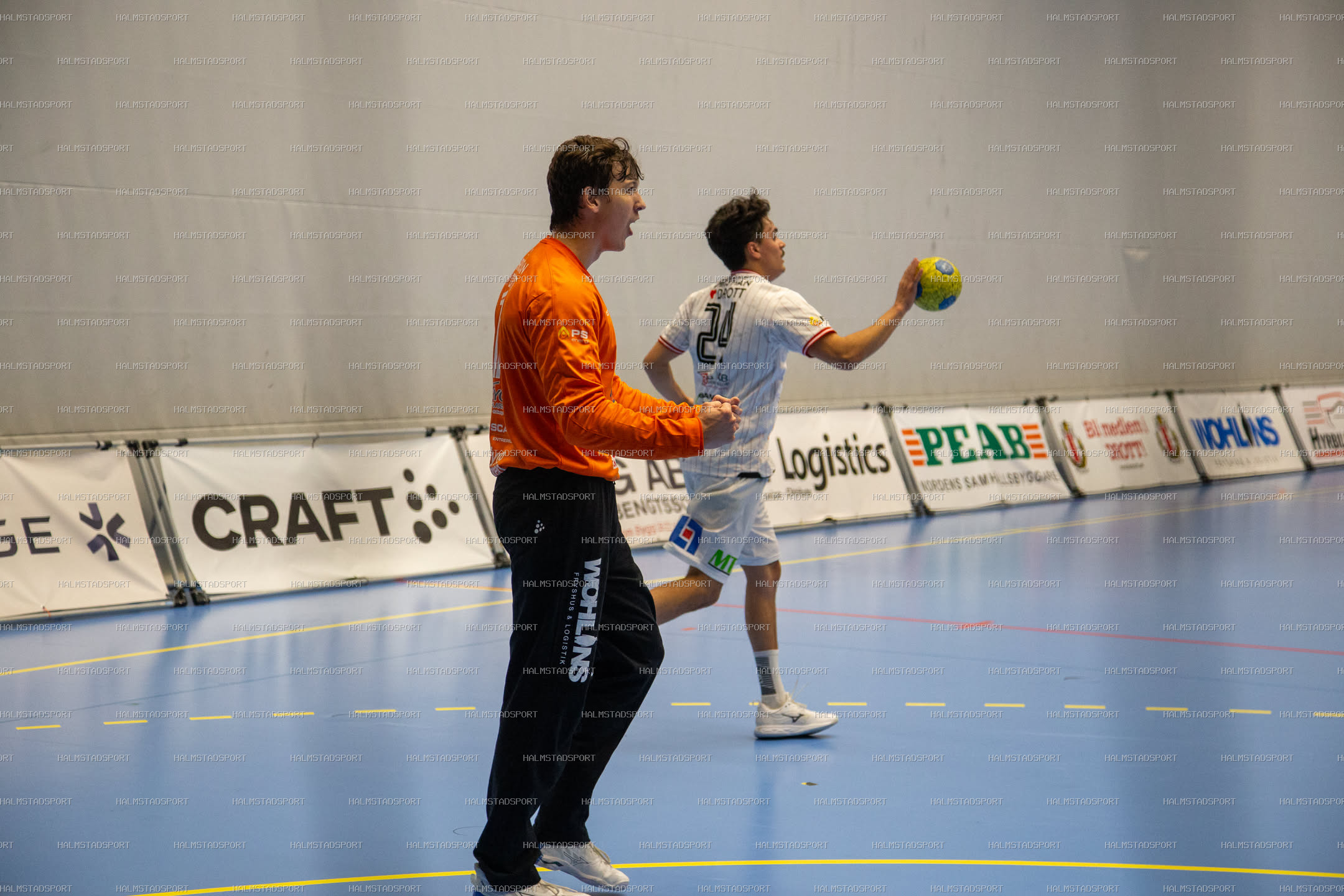 HK Drott - Västerås / Irsta HK Herr · Foto: Halmstadsport