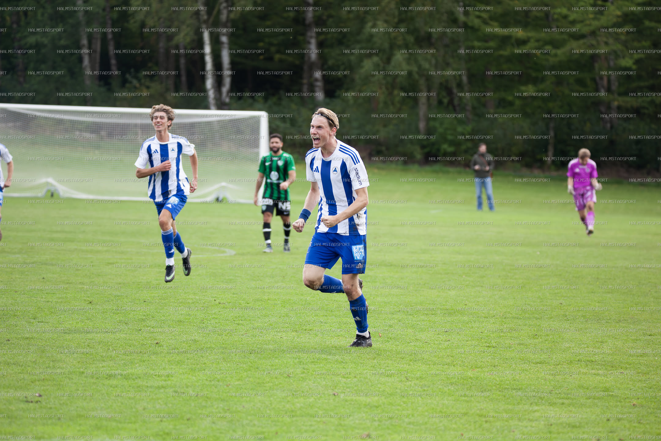 IF Centern - Högaborgs BK · Foto: Halmstadsport
