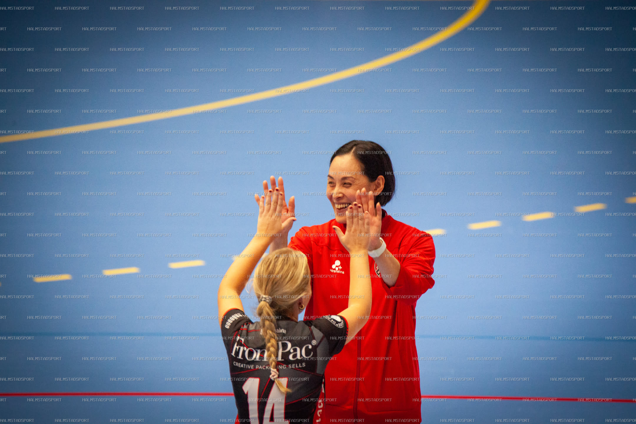Hylte / Halmstad - Lunds VS Dam · Foto: Halmstadsport