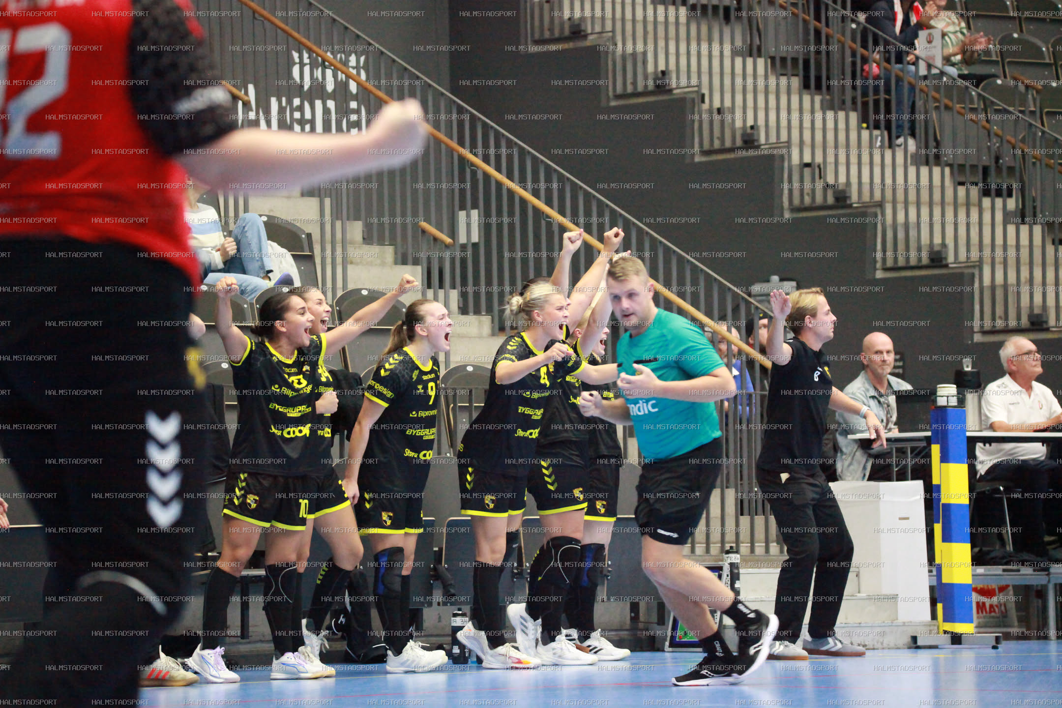 HK Drott - Kärra HF · Foto: Halmstadsport