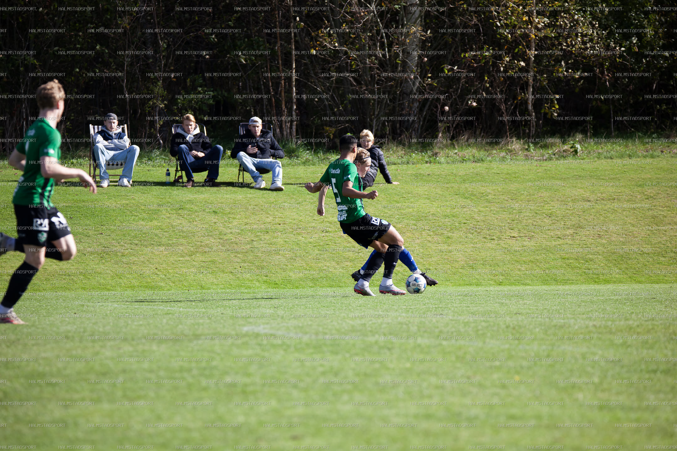 IF Centern - Högaborgs BK · Foto: Halmstadsport