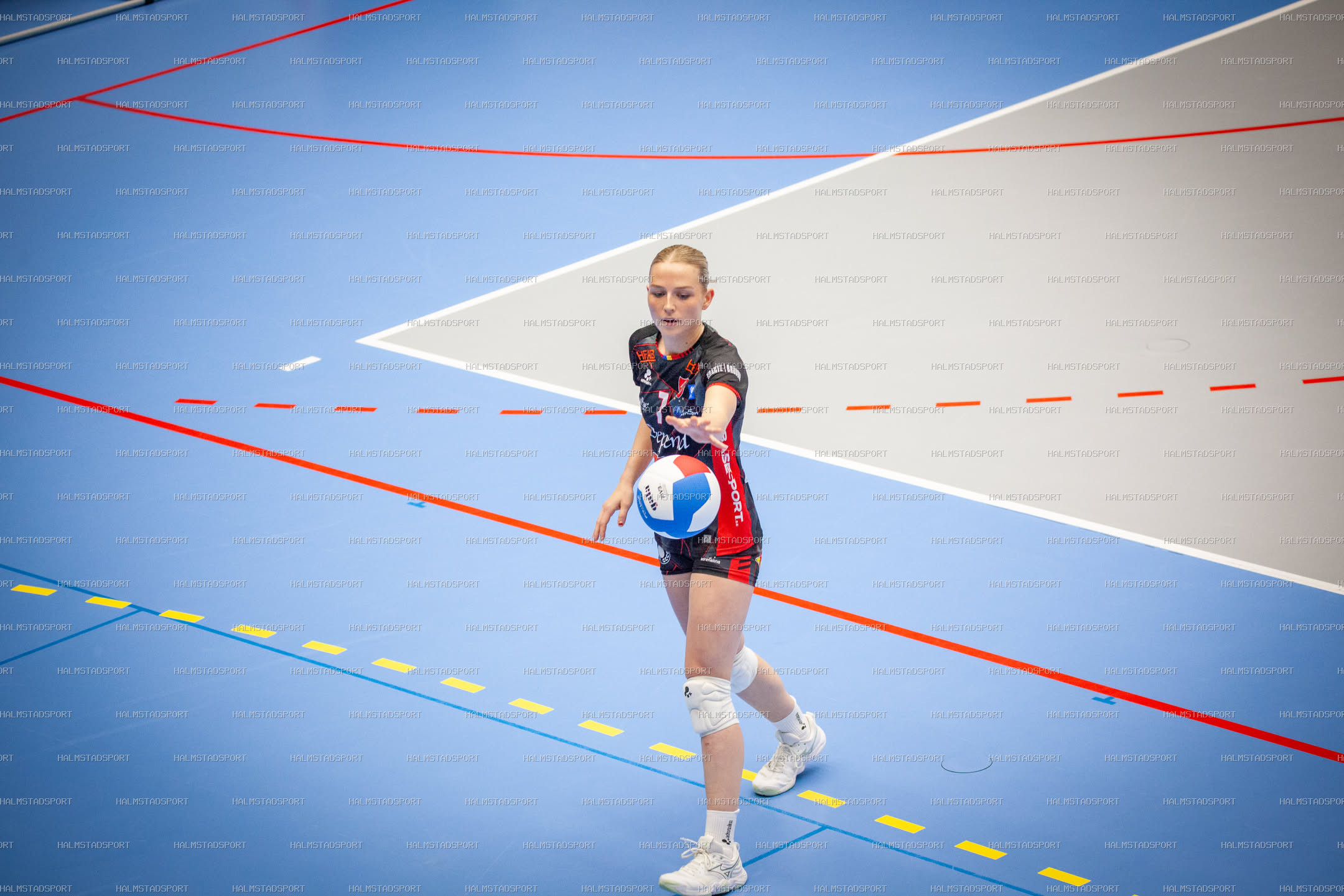 Hylte / Halmstad - Lunds VS Dam · Foto: Halmstadsport
