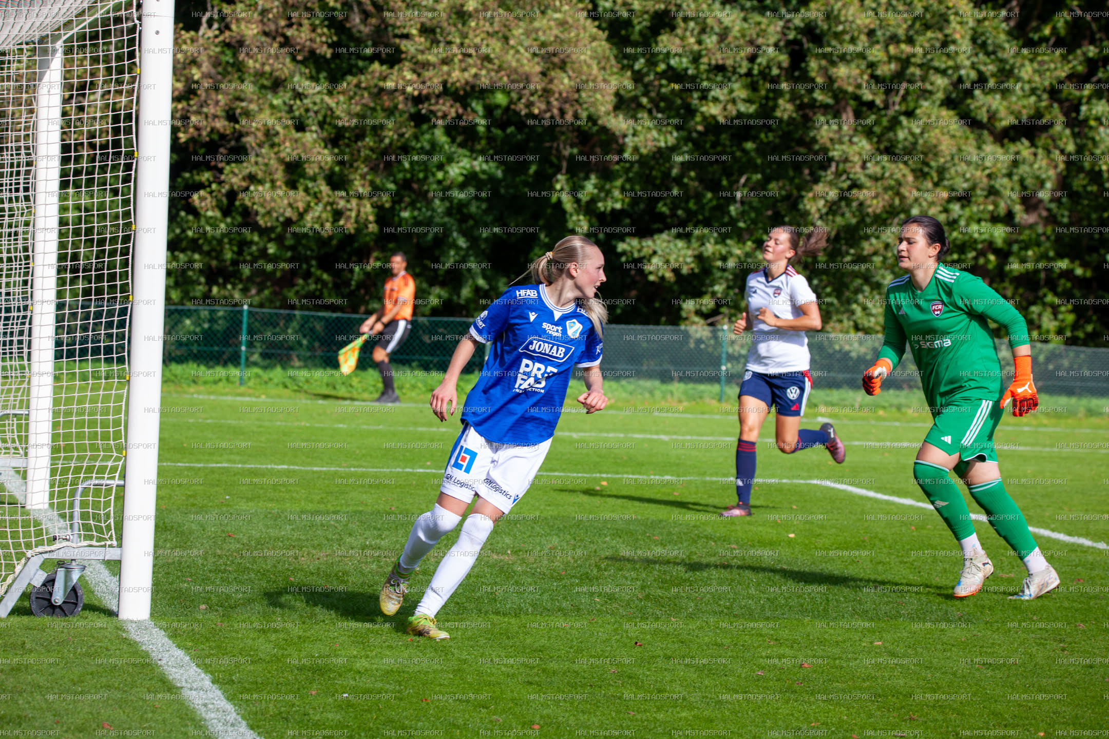 HBK - FC Rosengård · Foto: Halmstadsport