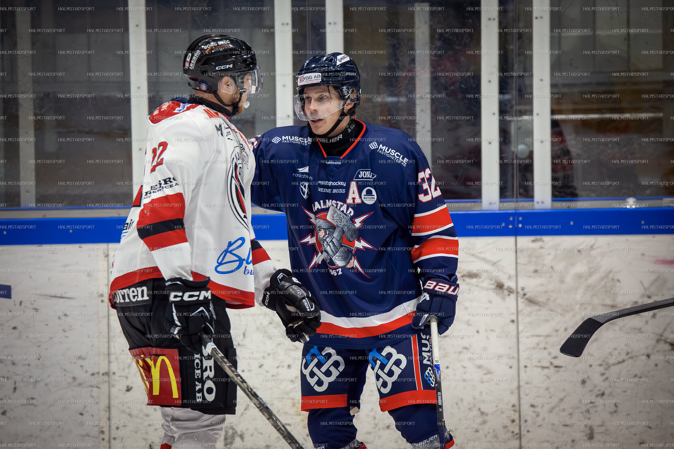Halmstad Hammers - Mjölby HC · Foto: Halmstadsport
