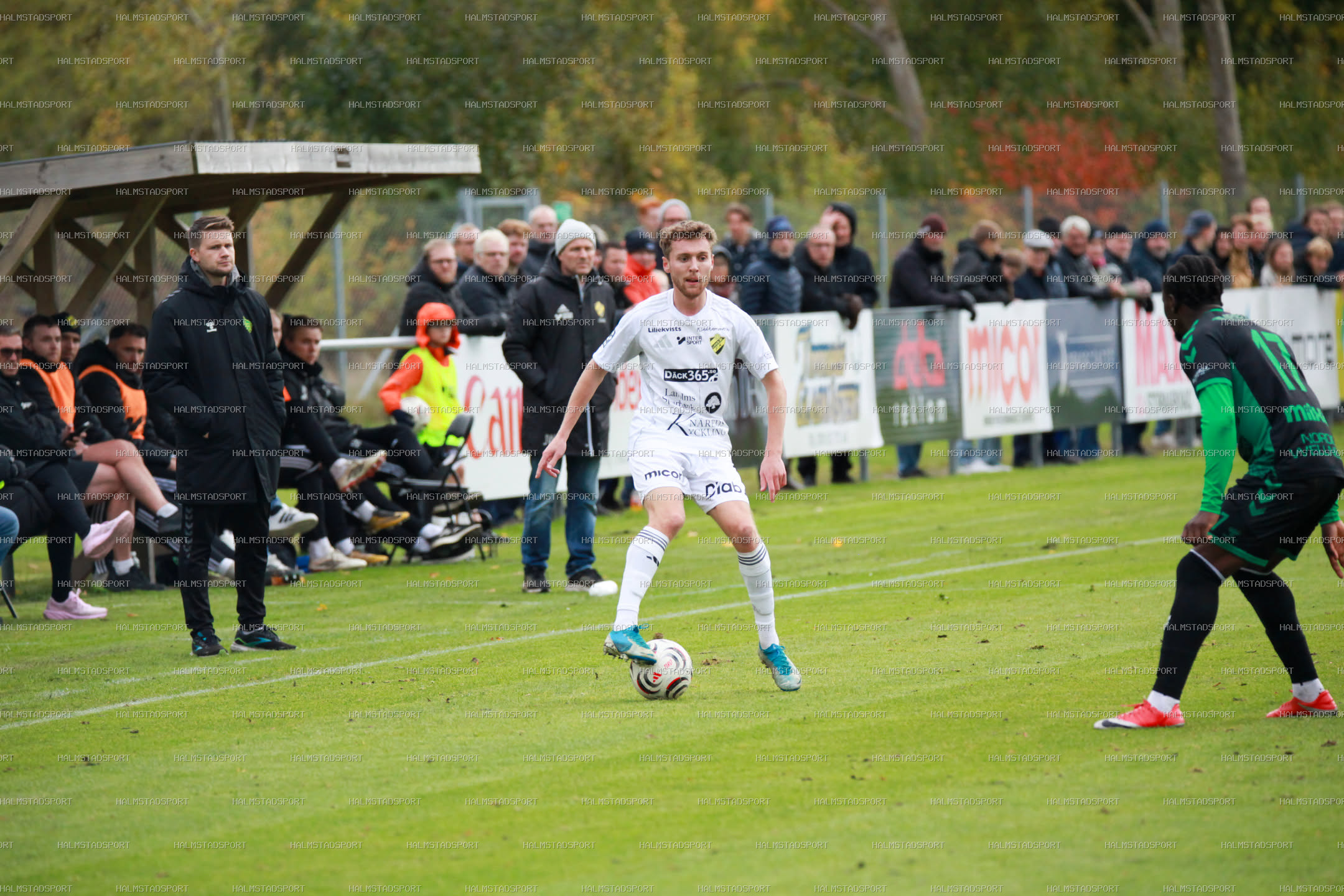 Laholms FK - BK Olympic · Foto: Halmstadsport
