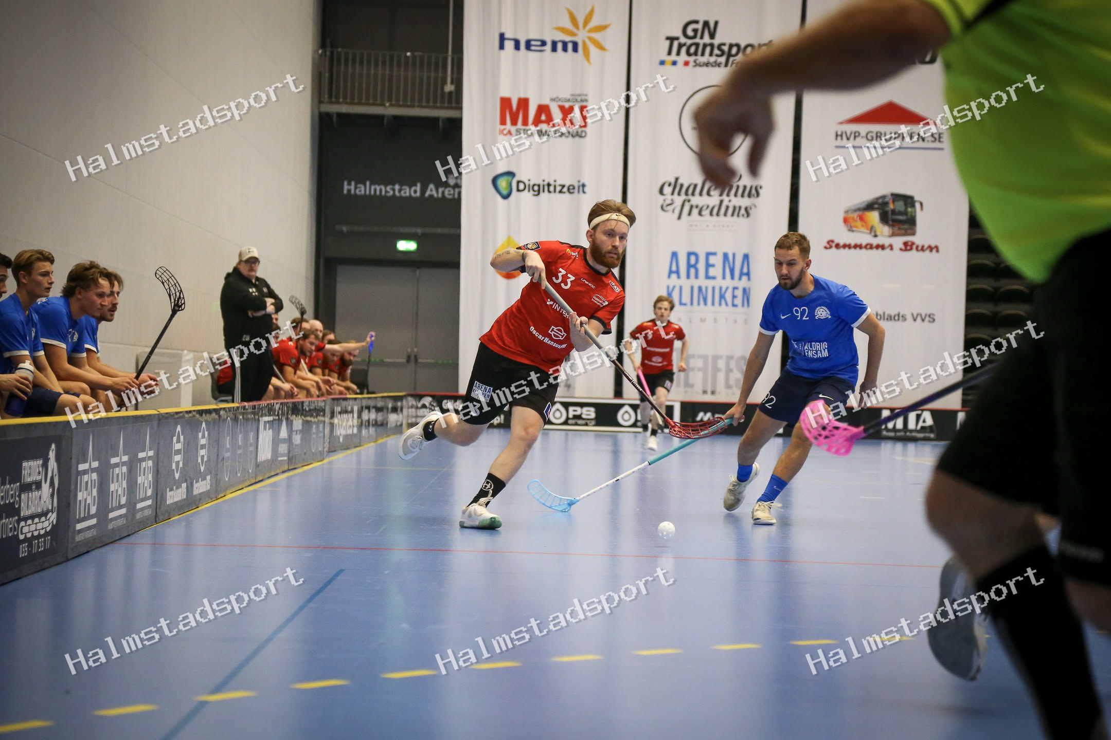 Halmstad Innebandy - Vinberg IBS · Foto: Halmstadsport