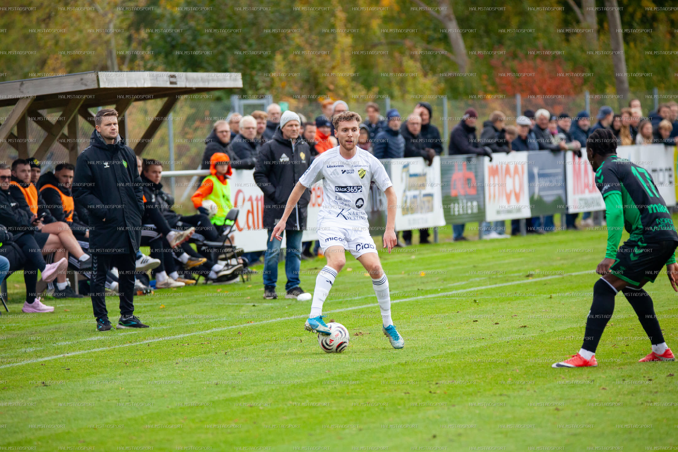 Laholms FK - BK Olympic · Foto: Halmstadsport