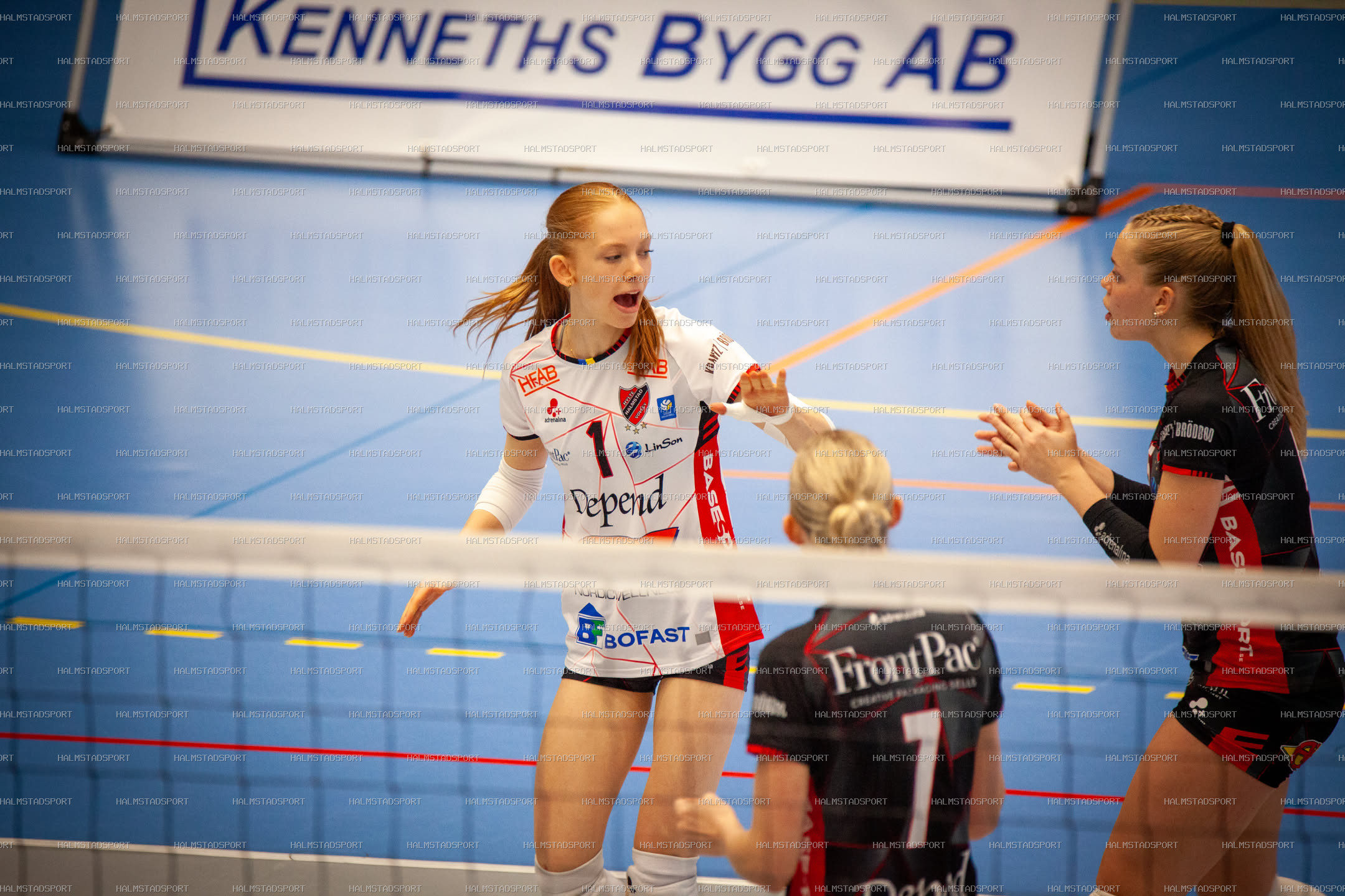 Hylte / Halmstad - Lunds VS Dam · Foto: Halmstadsport