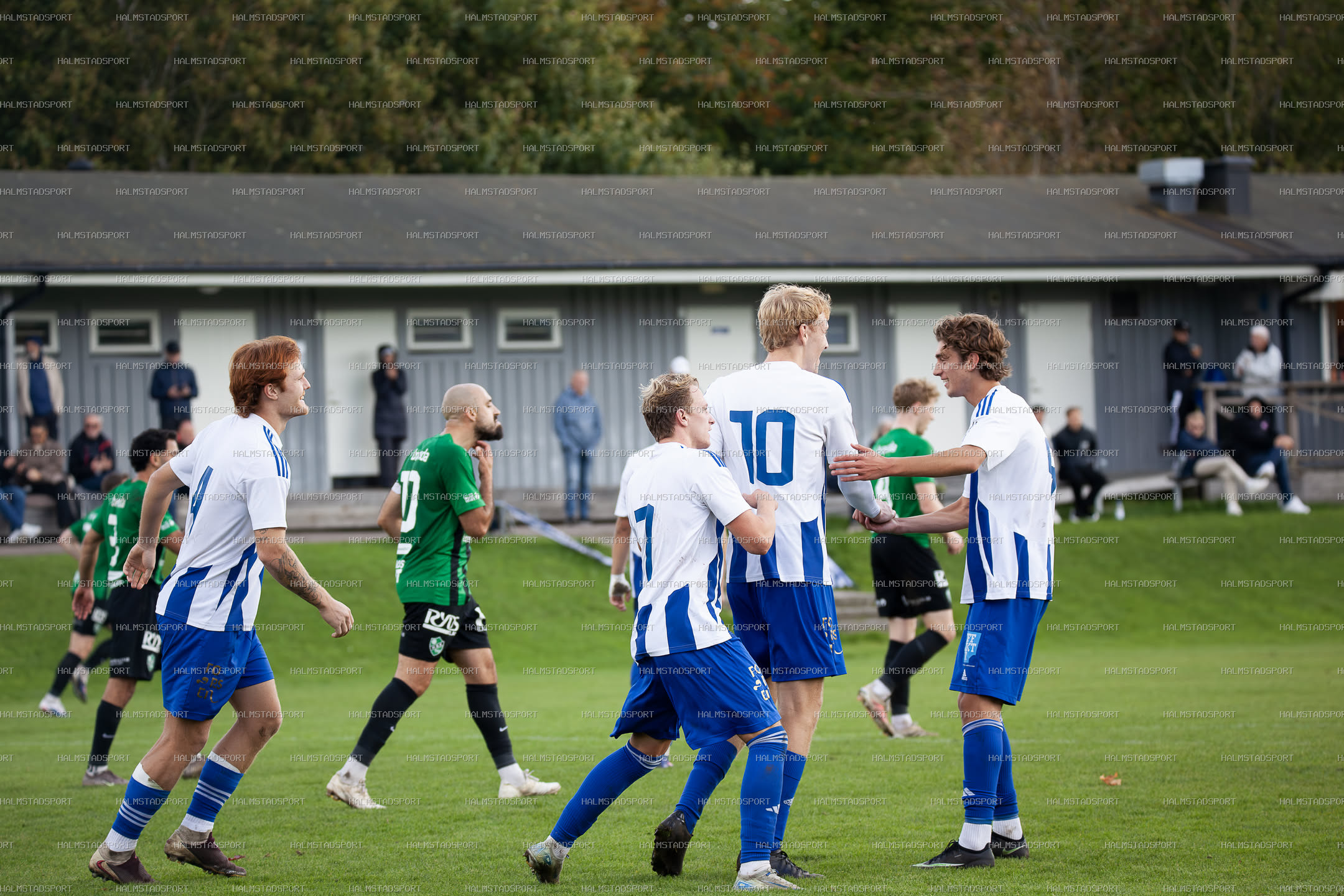 IF Centern - Högaborgs BK · Foto: Halmstadsport