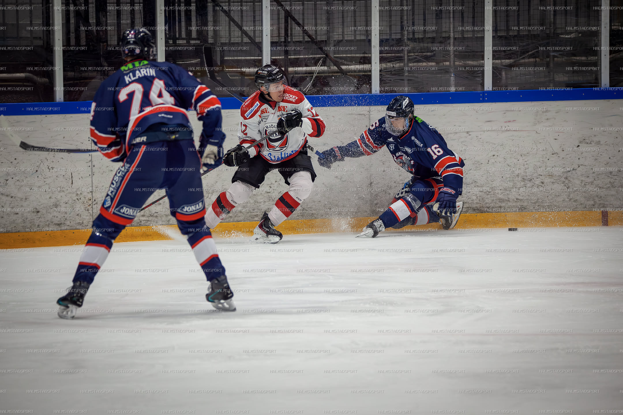 Halmstad Hammers - Mjölby HC · Foto: Halmstadsport