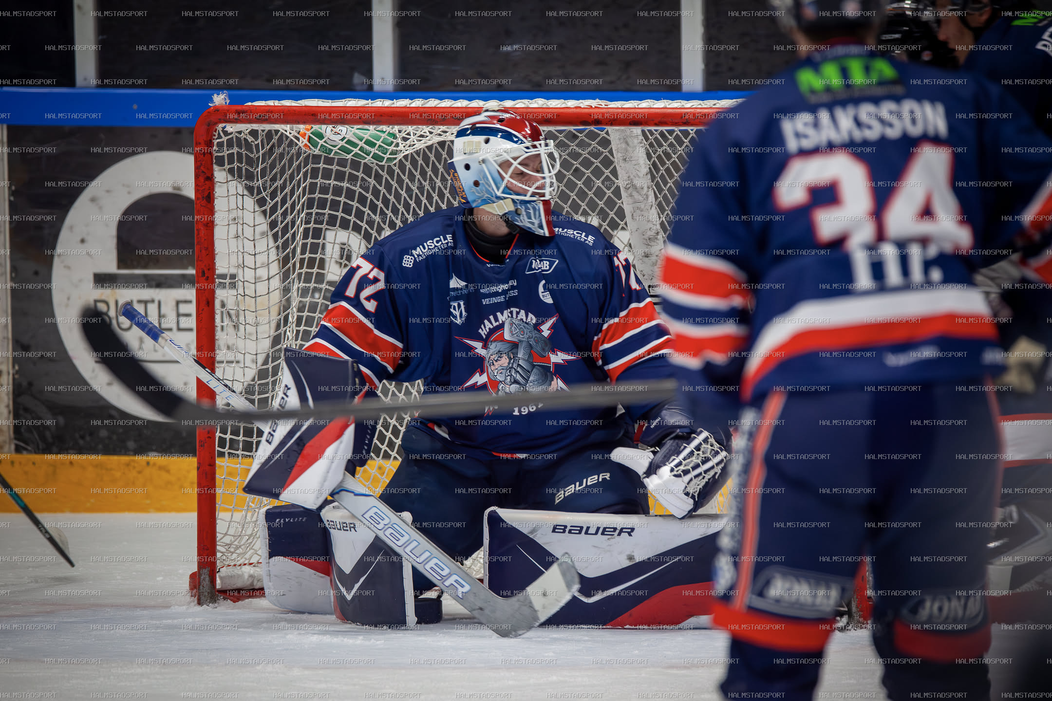 Halmstad Hammers - Mjölby HC · Foto: Halmstadsport