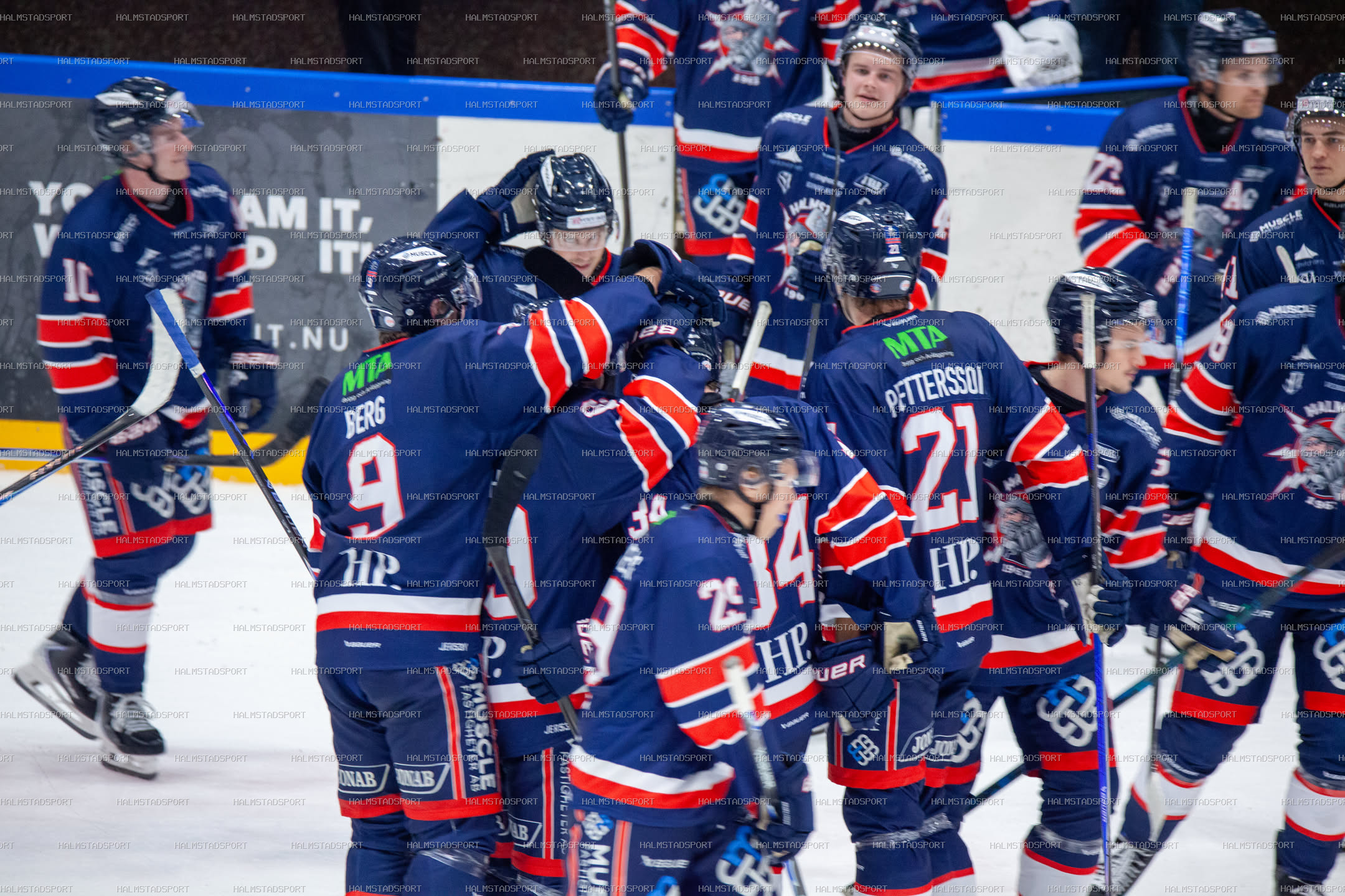 Halmstad Hammers - Västerviks IK · Foto: Halmstadsport